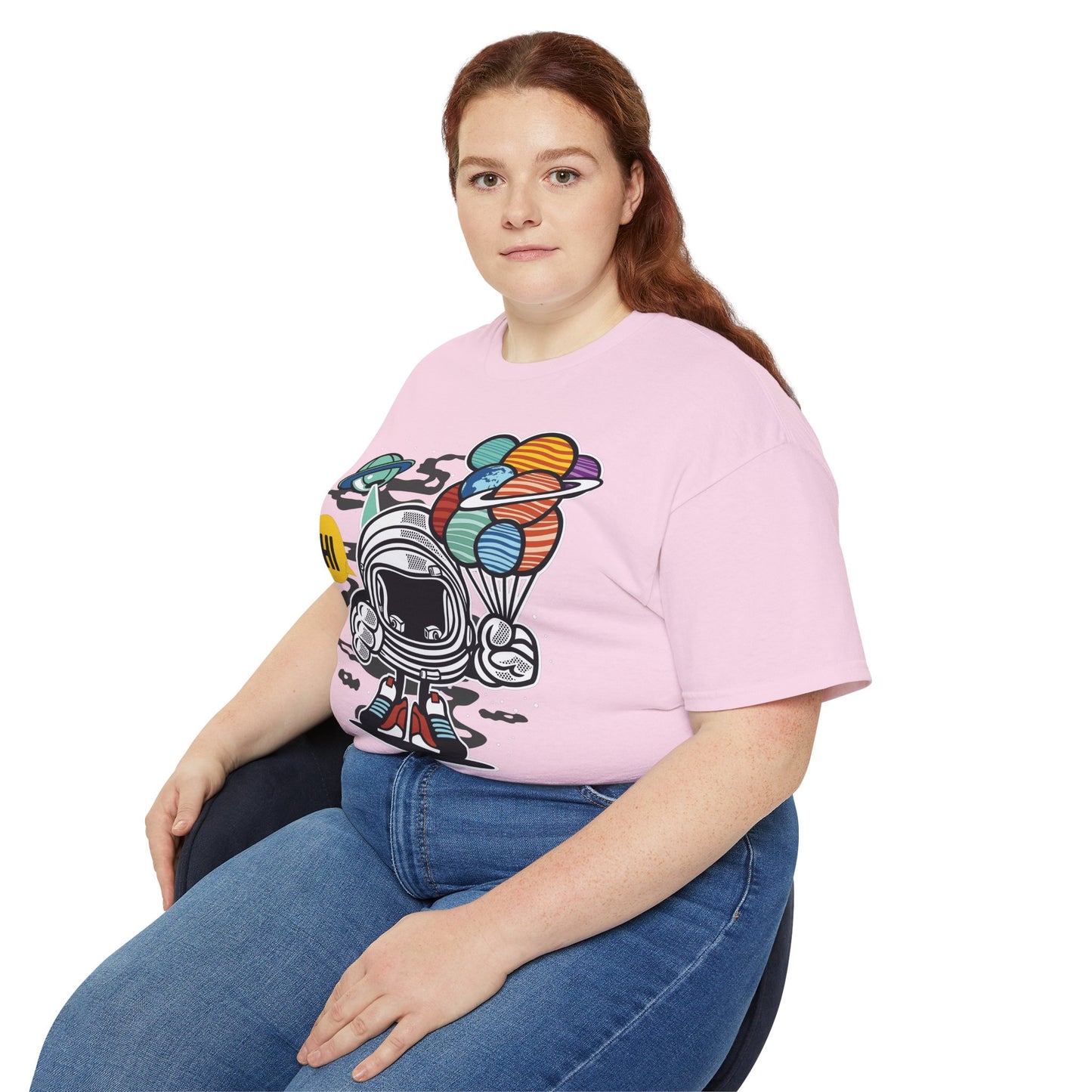 Astronaut Tee Shirt, Astronaut Graphic T‑Shirt, Cartoon Graphic T-Shirt, Art Design Shirt, Cosmos Tee Shirts 7