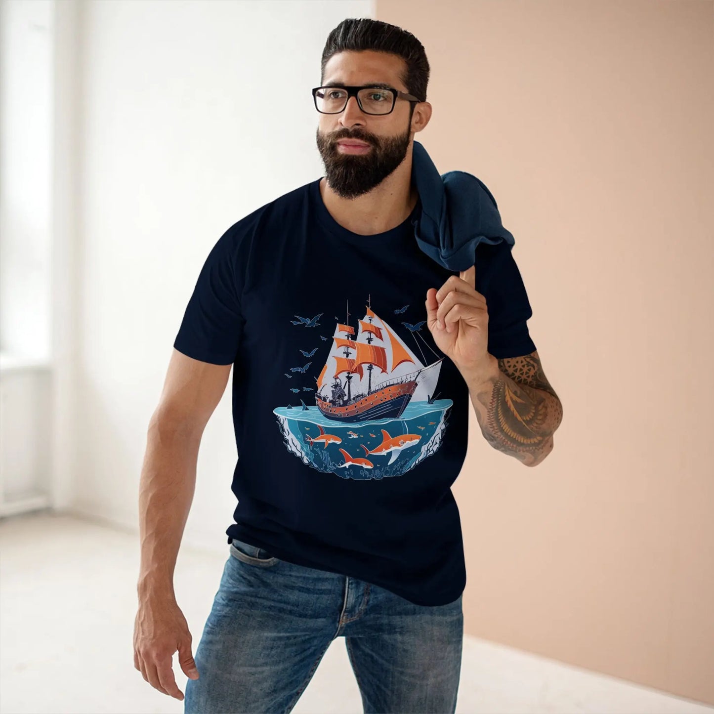 Ocean Coast Shirts, Ocean Shirt - SudokuS
