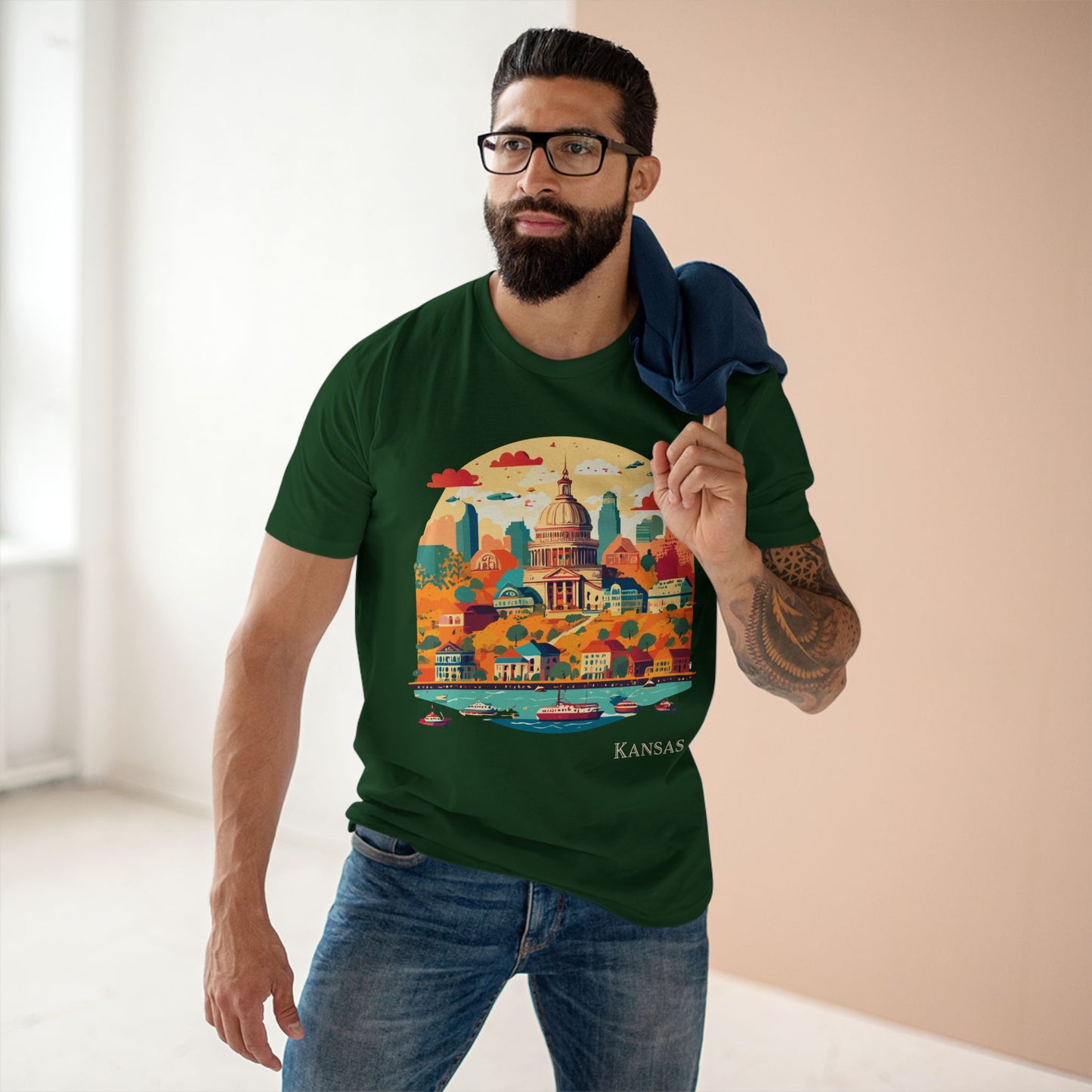 US State Shirts, Kansas Shirt