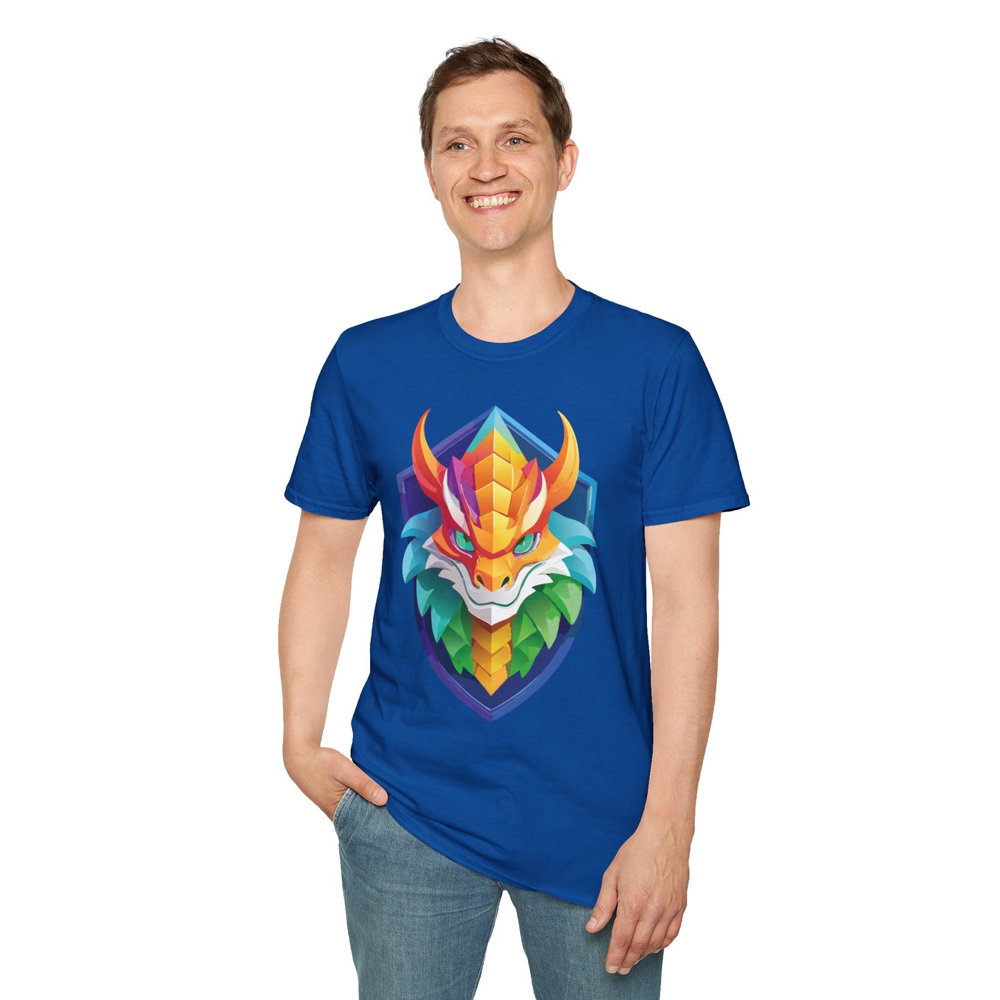 Dragon T Shirt, Dragon Shirt, Shirt with Animals, Animal Shirt