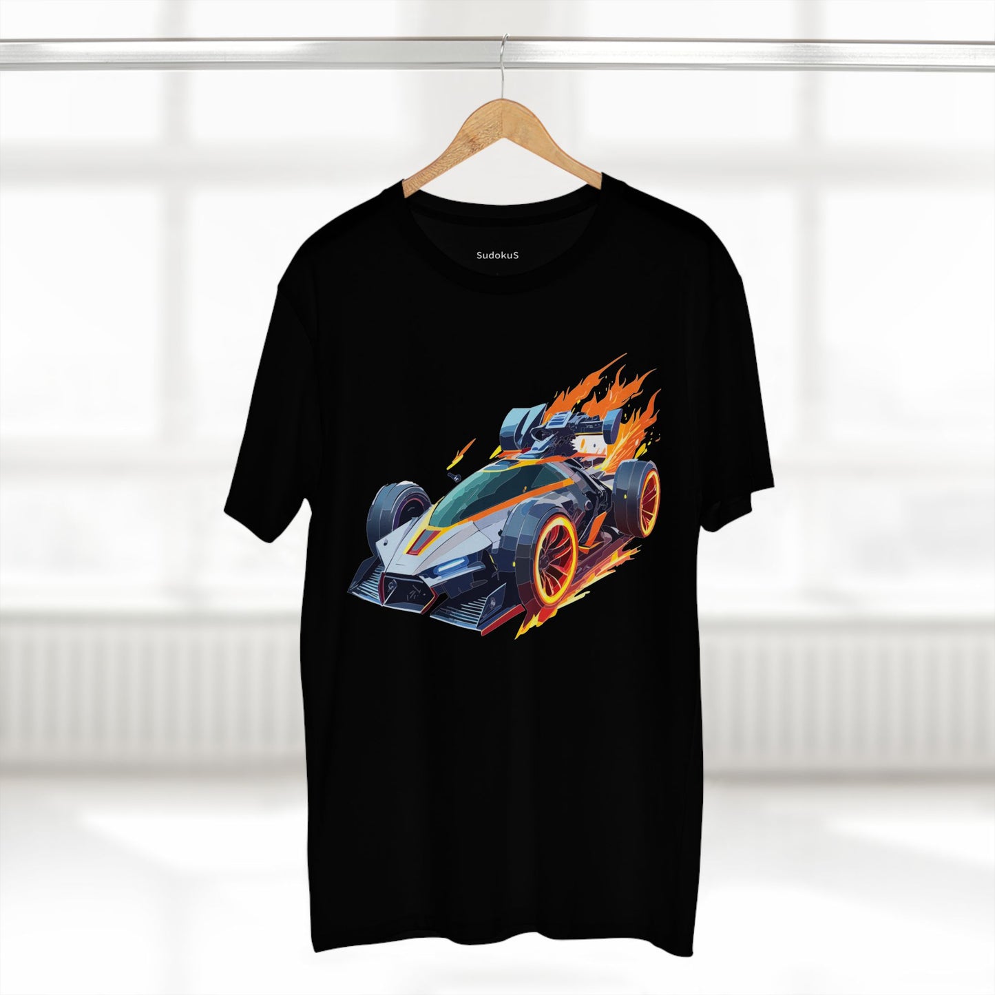 Car Shirt Hot Wheels Unisex Premium Cotton Tee With Unique Art Design Crew Neck Edition
