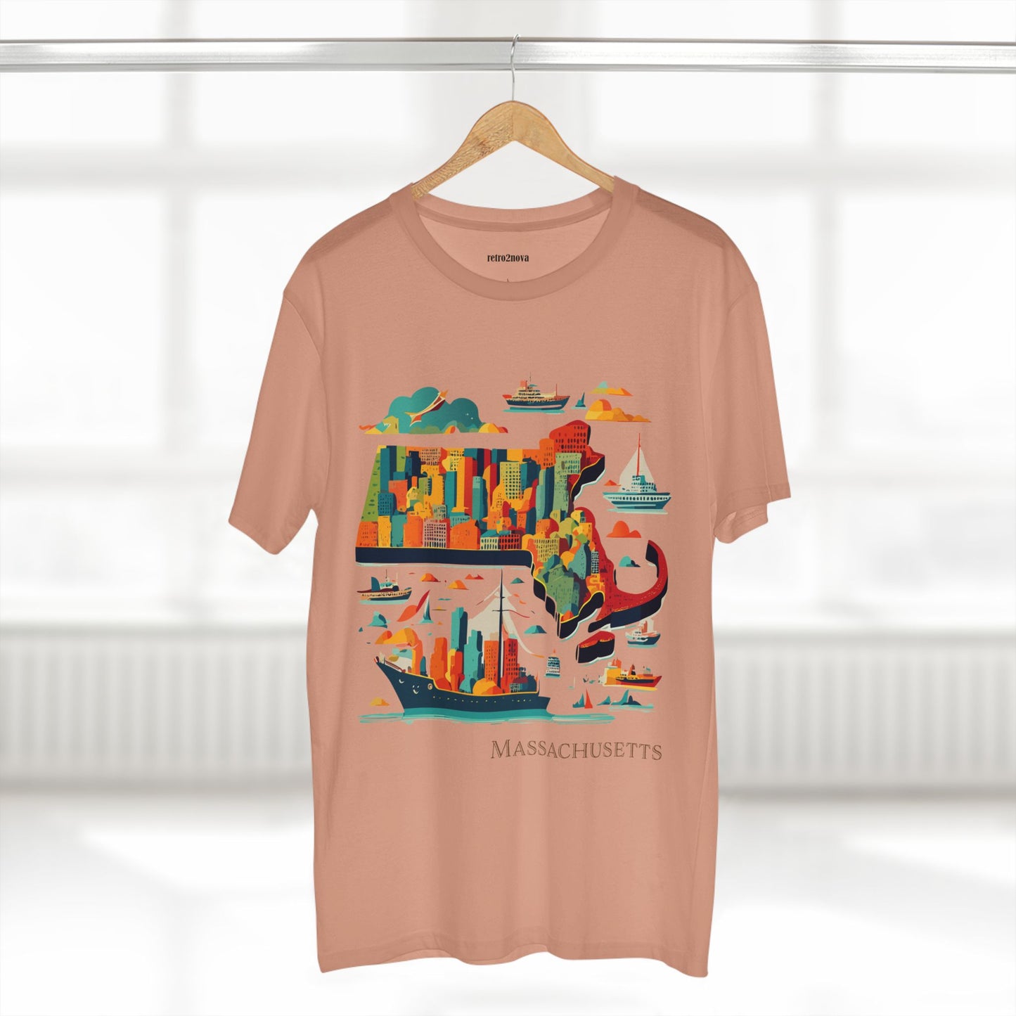 US State Shirts, Massachusetts Shirt