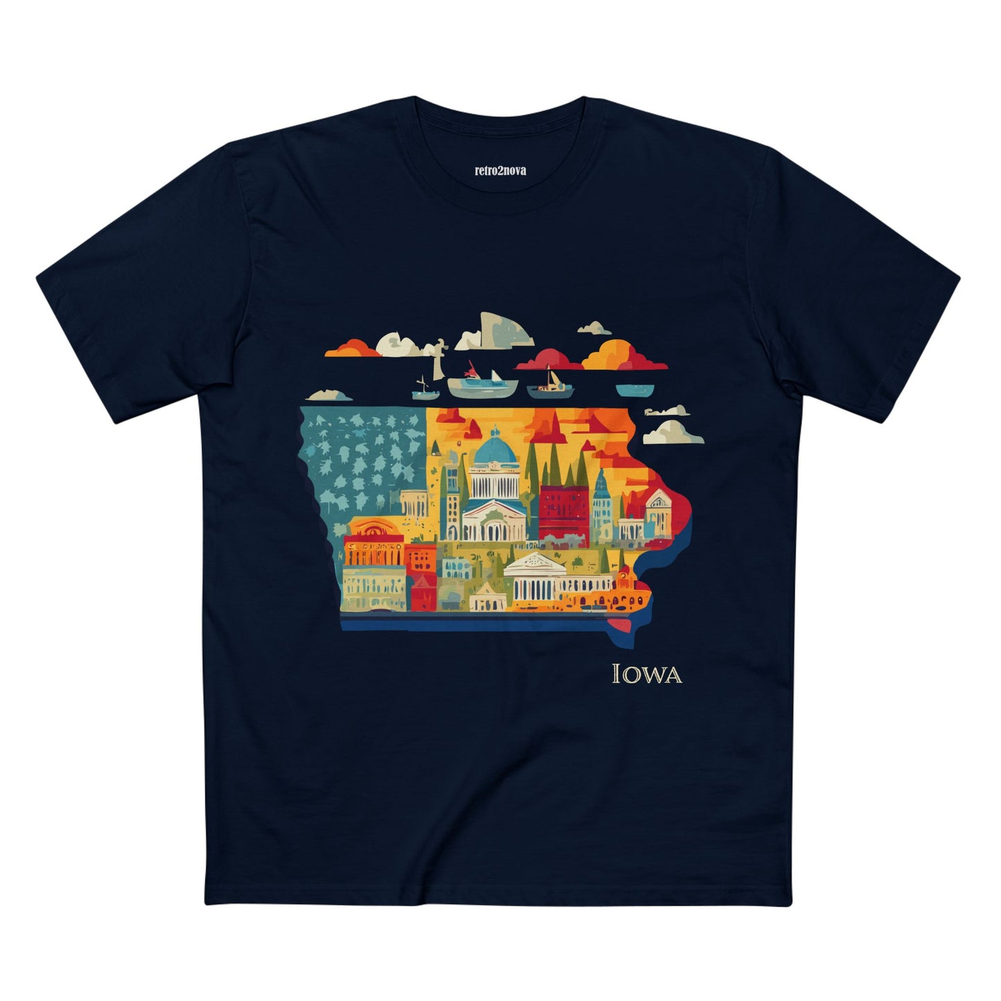 US State Shirts, Iowa Shirt