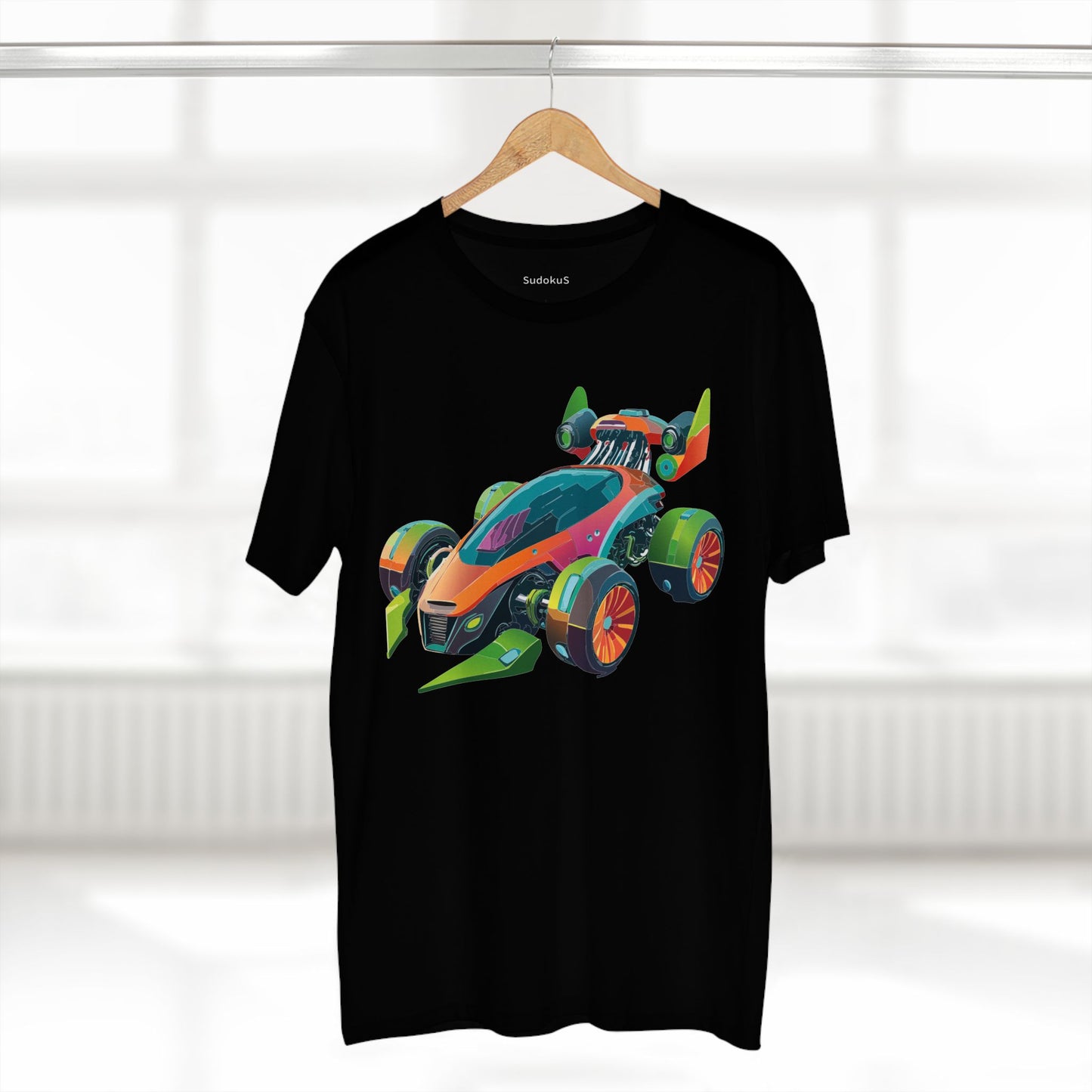 Unisex Car Shirt Hot Wheels Tee Premium Cotton Art Design Regular Fit Crew Neck Edition