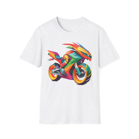 Bike T Shirt, Moto Shirt, Shirt with Motorcycle, MTB T Shirts