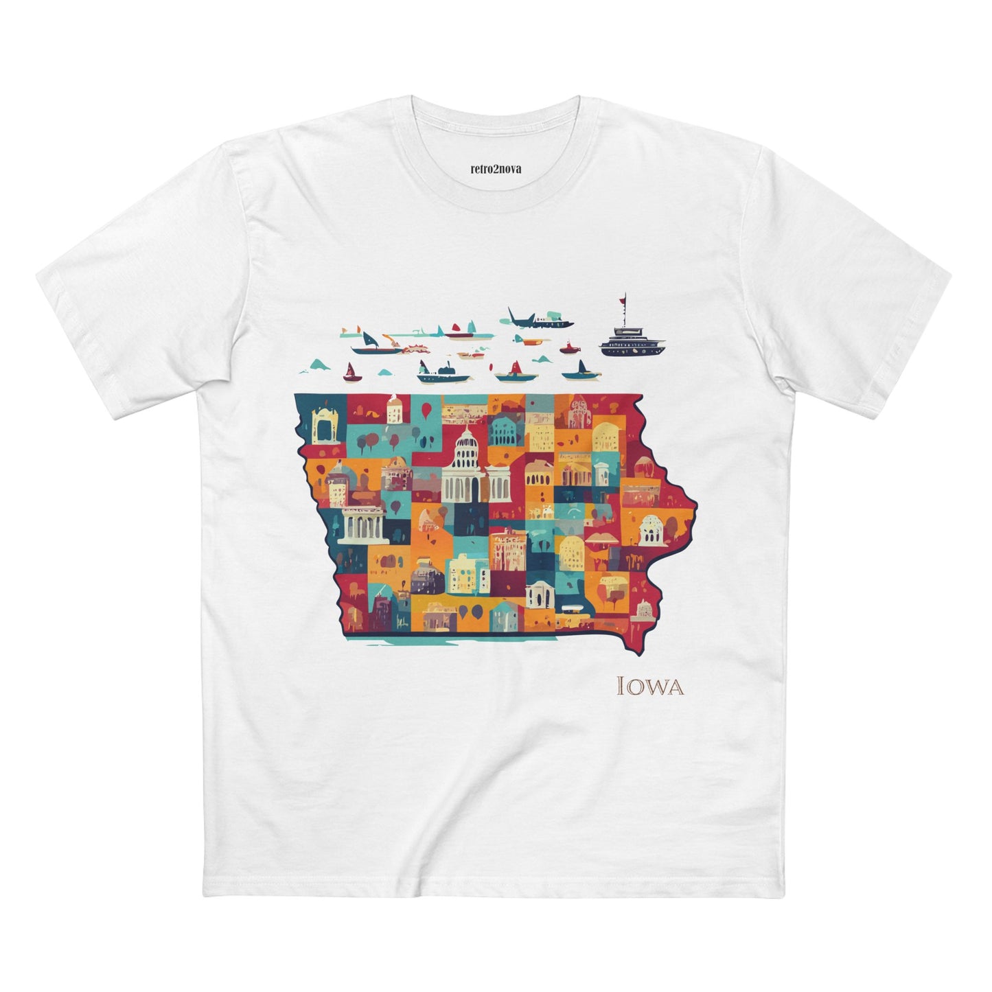 US State Shirts, Iowa Shirt