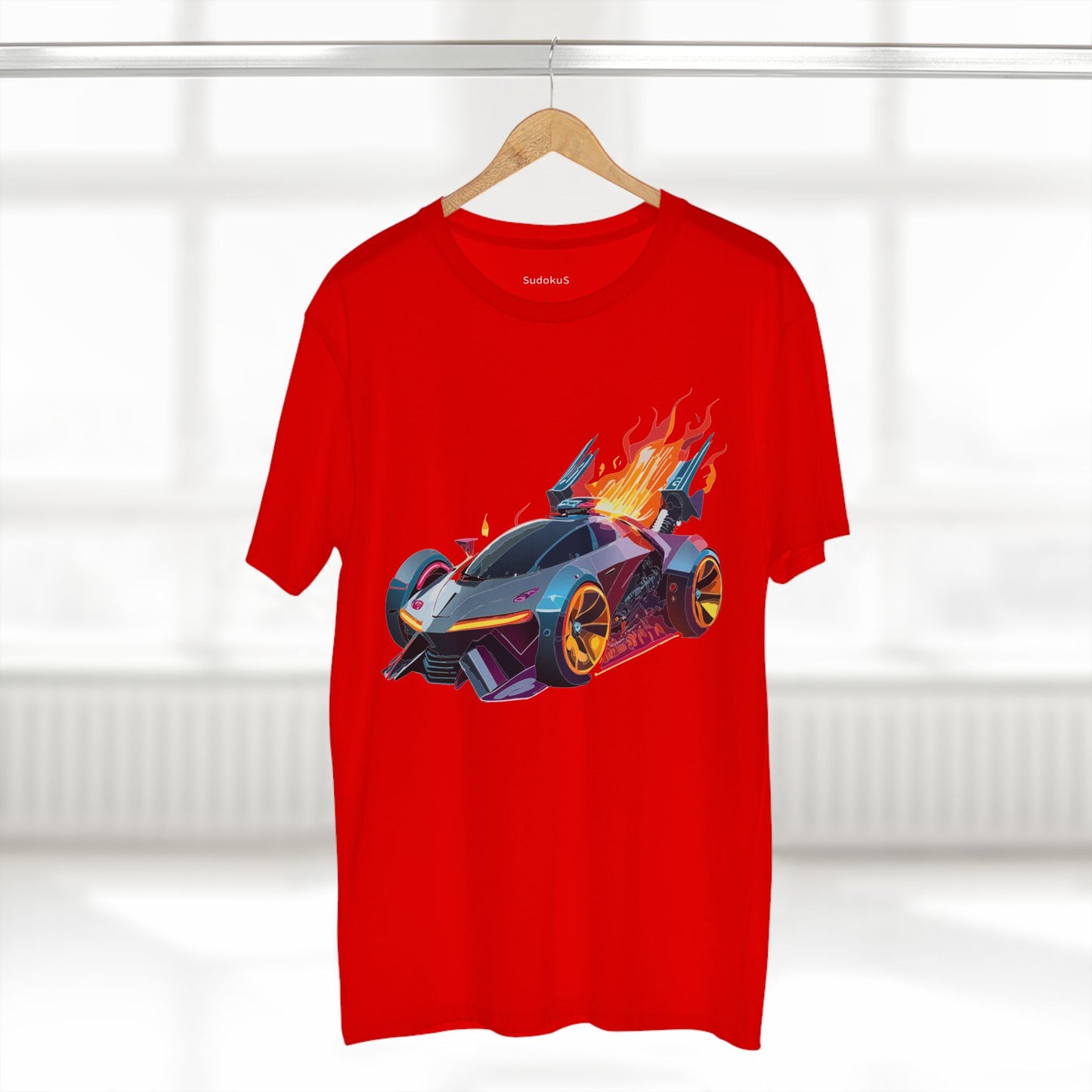 Car Shirt Hot Wheels Unisex Premium Cotton Tee With Unique Art Design Regular Fit Crew Neck