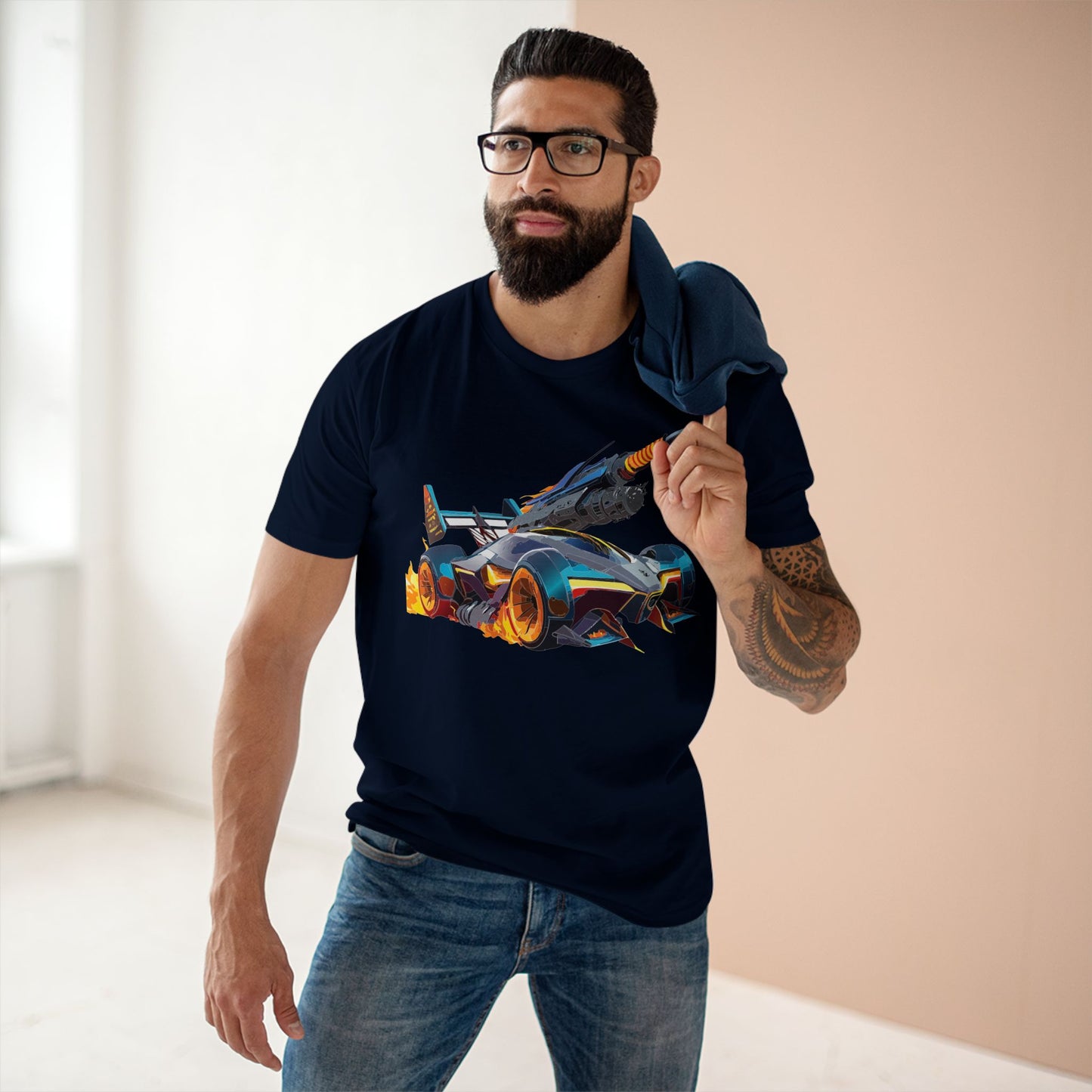 Car And Hot Wheels Shirt Unisex Premium Cotton Tee With Unique Car Art Design For Auto Enthusiasts