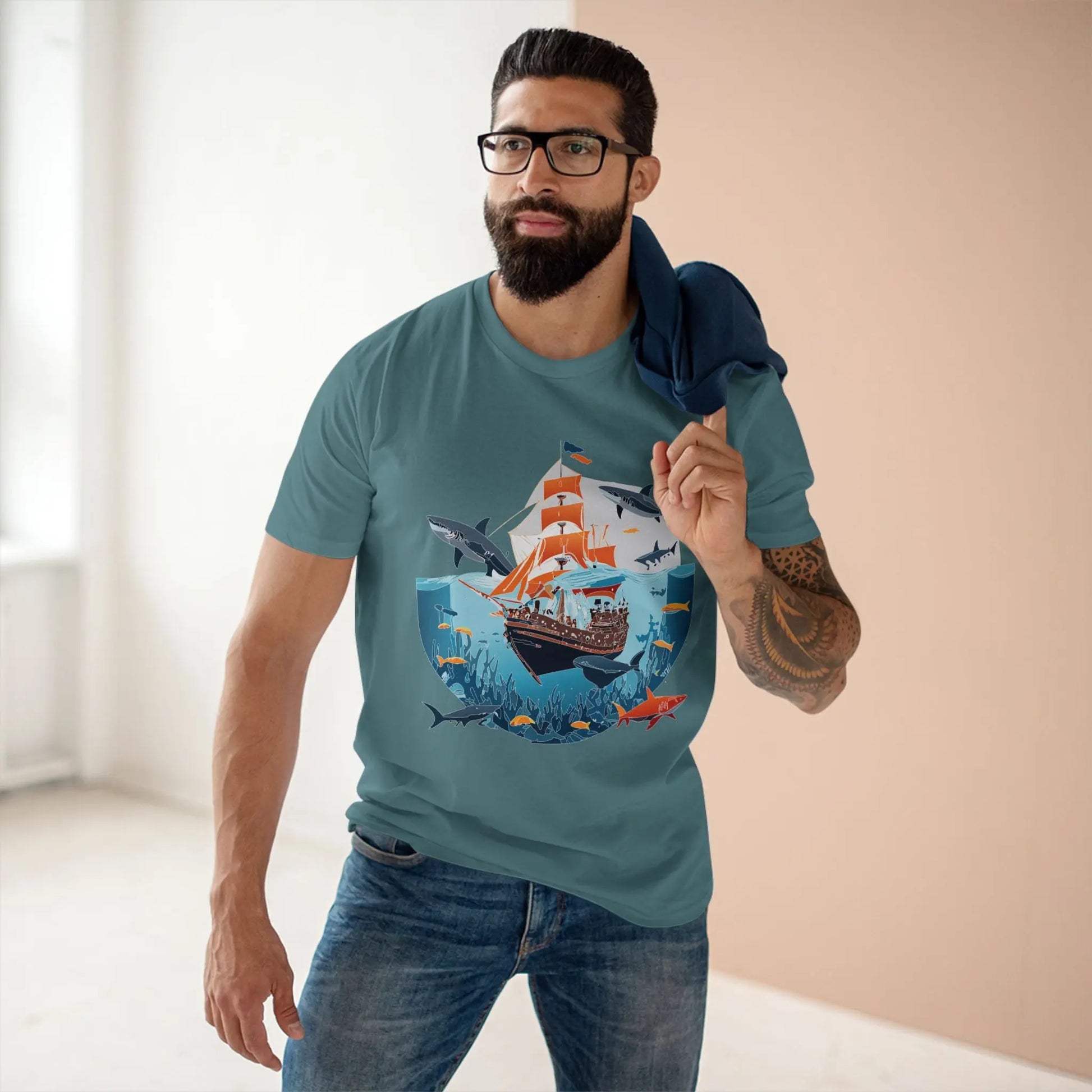 Ocean Coast Shirts, Ocean Shirt - SudokuS