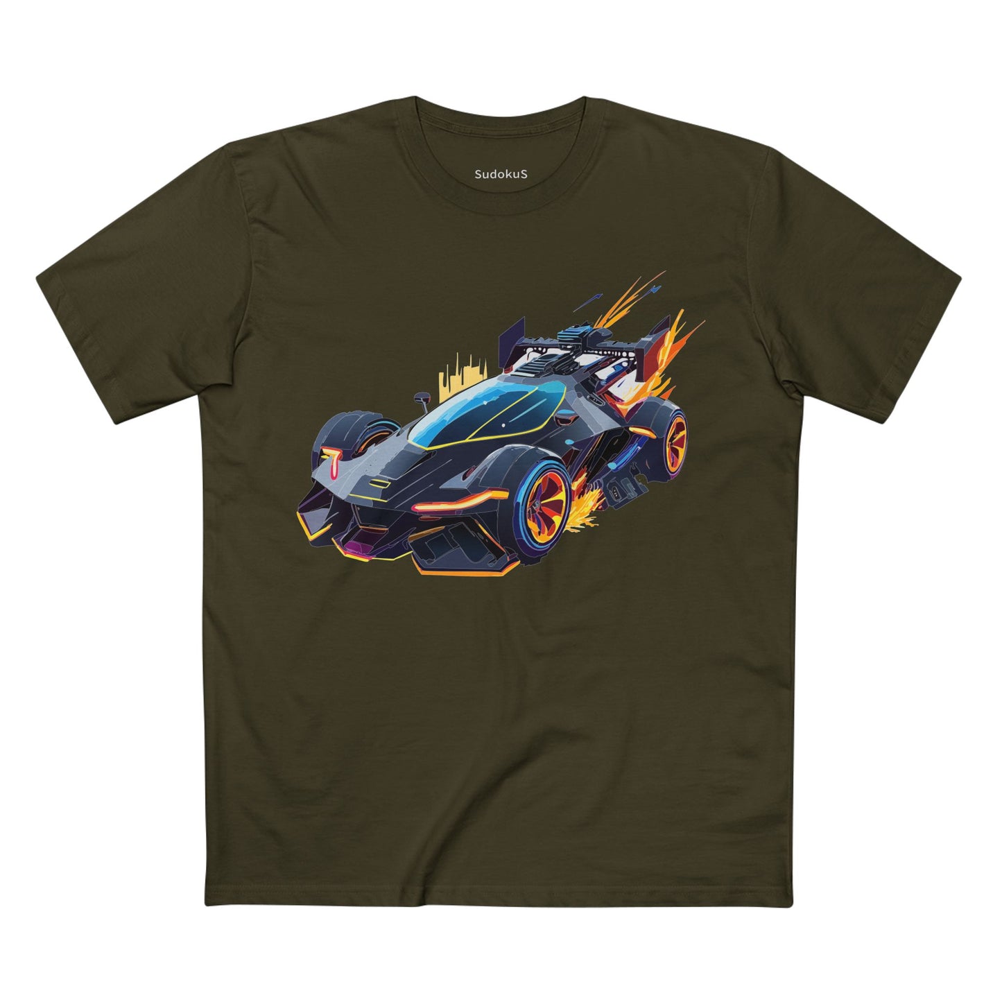 Hot Wheels Car Shirt Unisex Premium Cotton Tee With Unique Car Art Design For Everyday Wear
