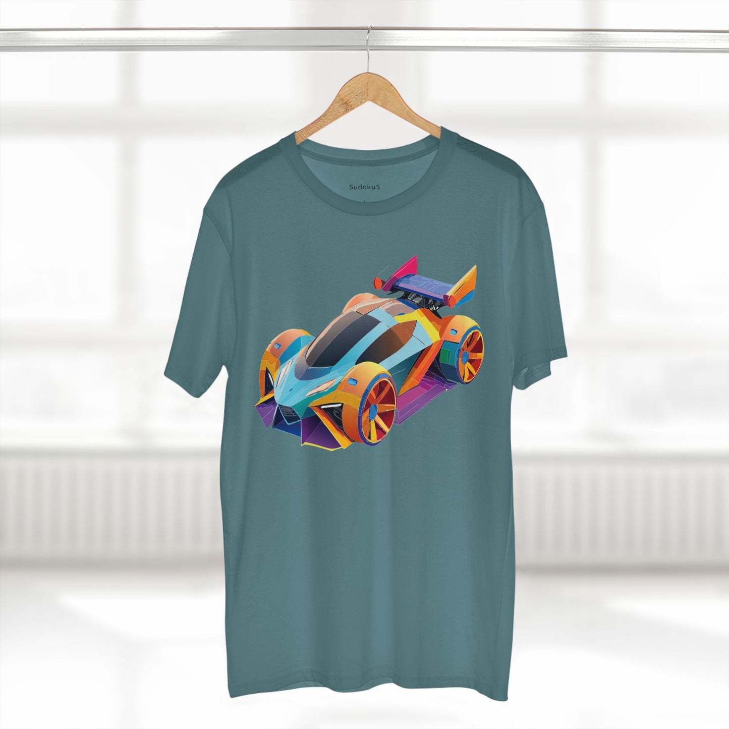 Hot Wheels Car Shirt Unisex Premium Cotton Tee With Unique Car Art Design Preshrunk