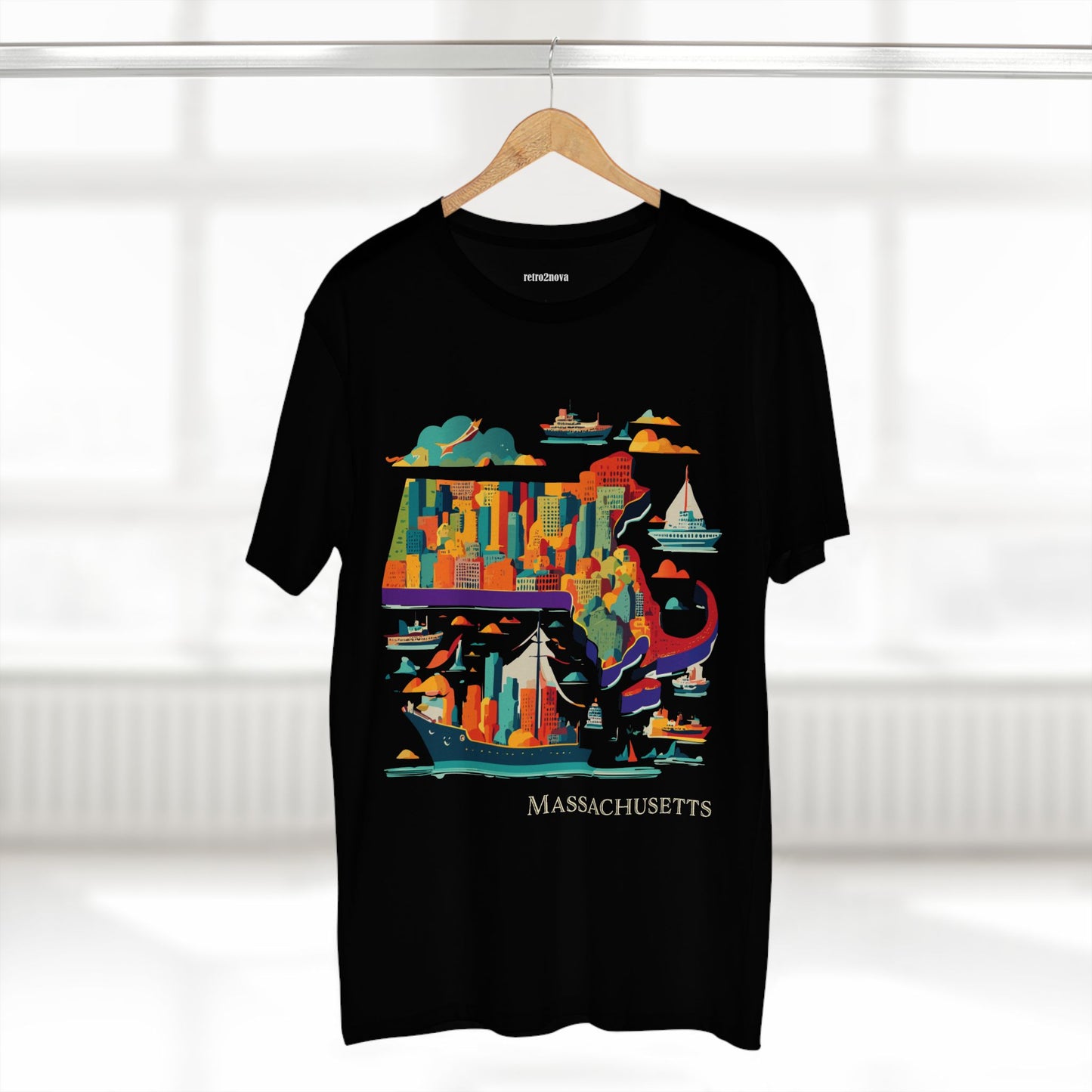 US State Shirts, Massachusetts Shirt
