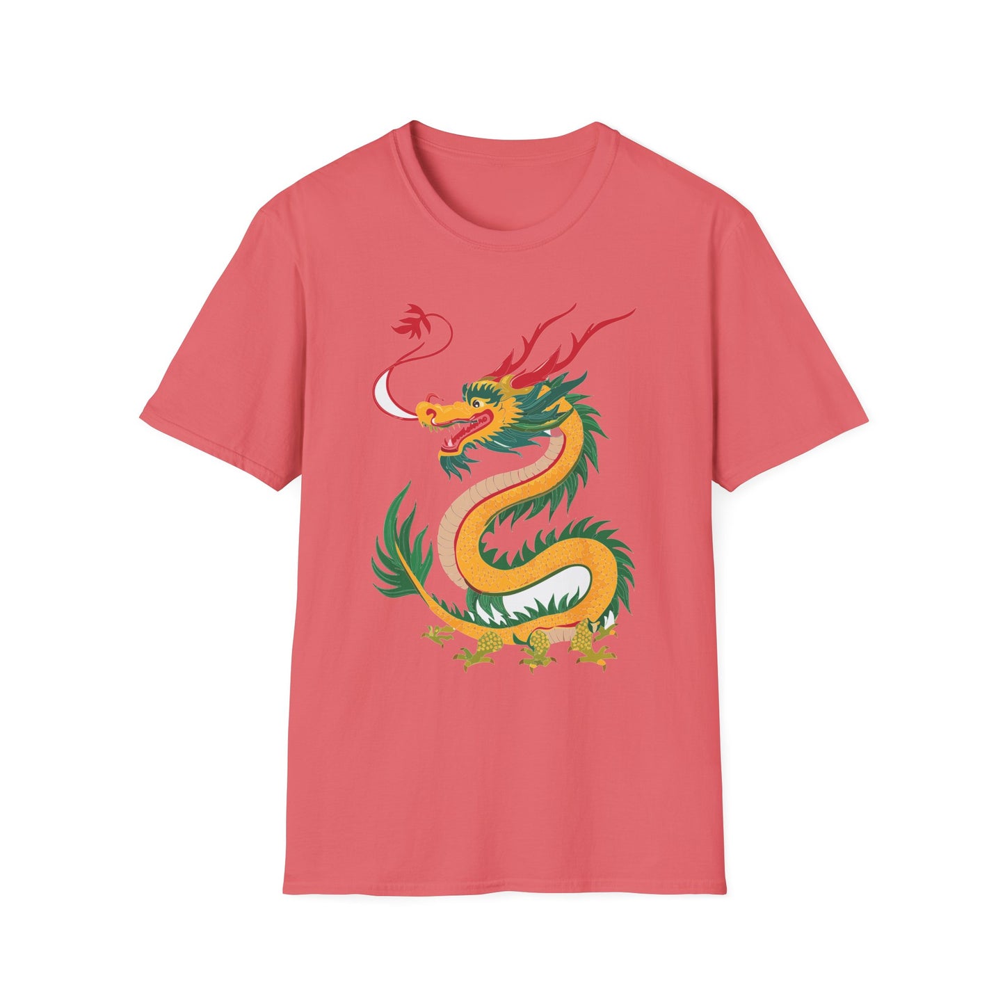 Dragon T Shirt, Dragon Shirt, Shirt with Animals, Animal Shirt