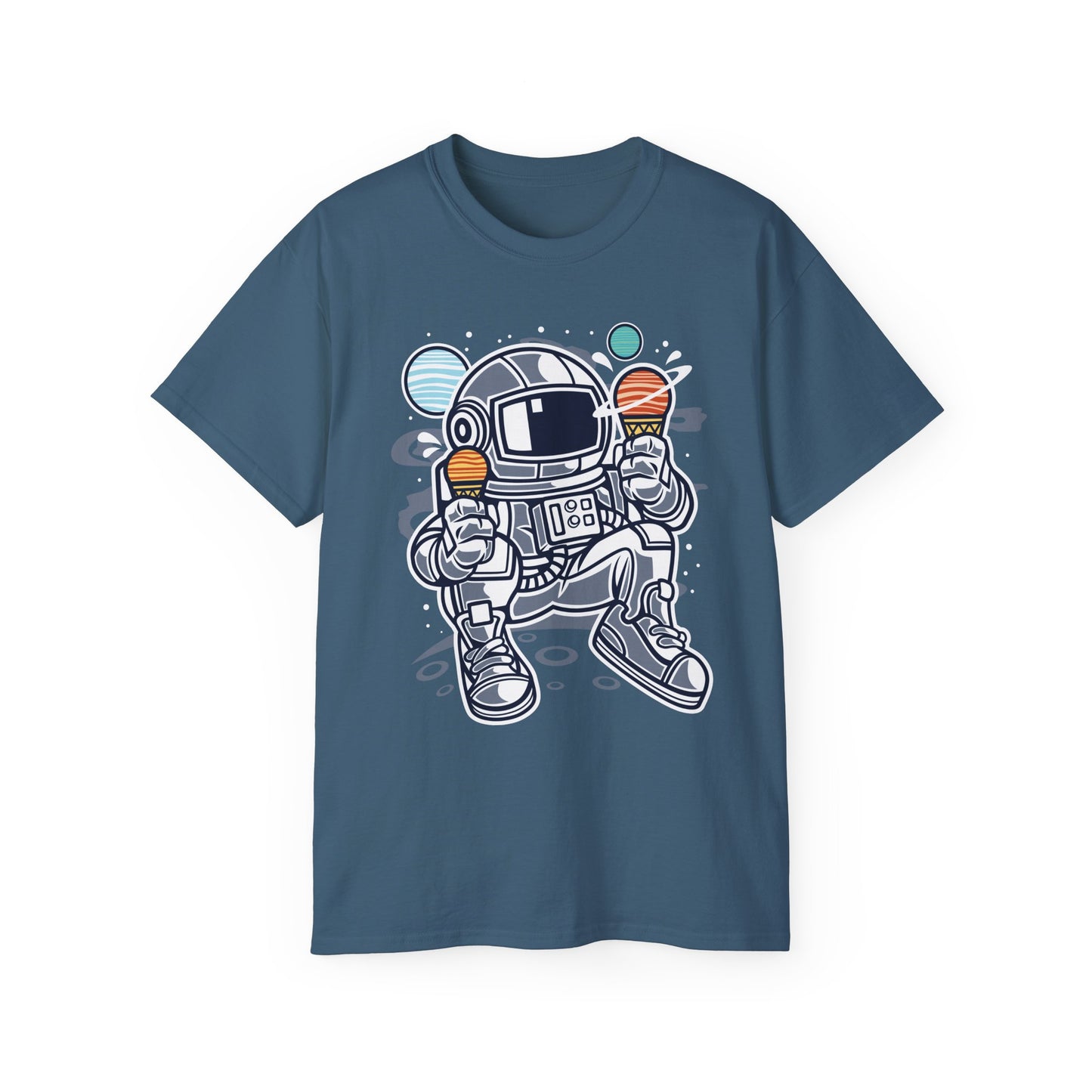 Astronaut Tee Shirt, Astronaut Graphic T‑Shirt, Cartoon Graphic T-Shirt, Art Design Shirt, Cosmos Tee Shirts