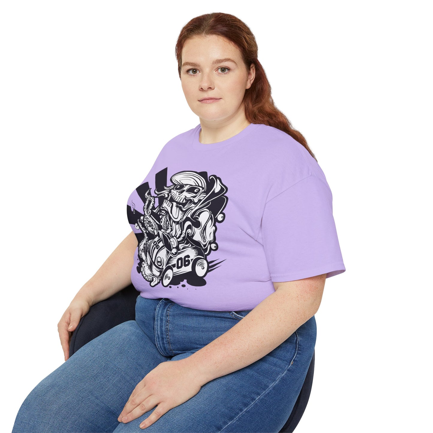 Skull Tee Shirt, Skull Graphic T‑Shirt, Cartoon Graphic T-Shirt, Art Design Shirt, Skull Tee Shirts