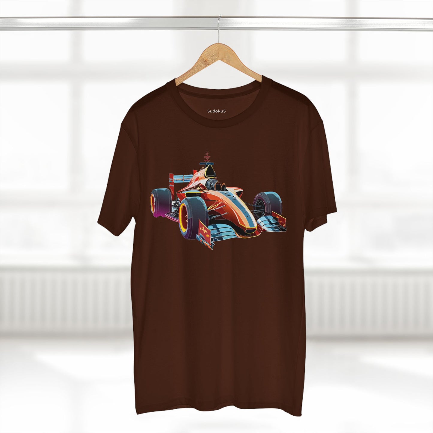 Unisex Car and Hot Wheels Shirt Premium Cotton Tee with Unique Art Design Graphic Illustration