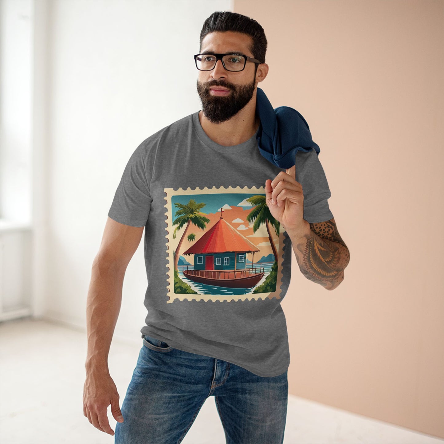 Stamp Shirt, Postage Stamp Shirt