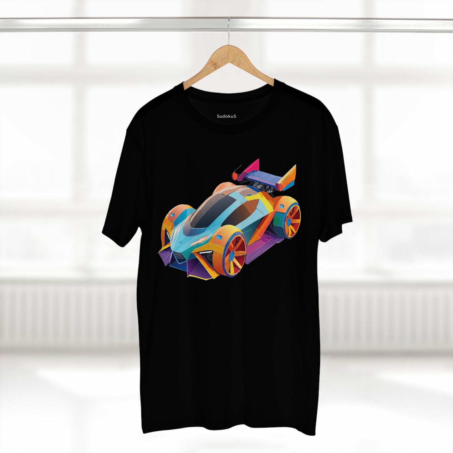 Hot Wheels Car Shirt Unisex Premium Cotton Tee With Unique Car Art Design Preshrunk