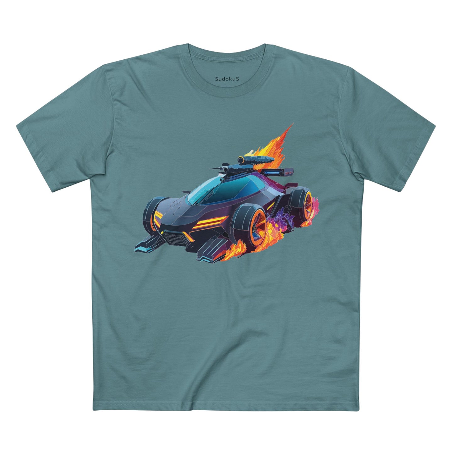 Unisex Car Shirt Hot Wheels Tee Premium Cotton With Unique Art Design For Everyday Wear