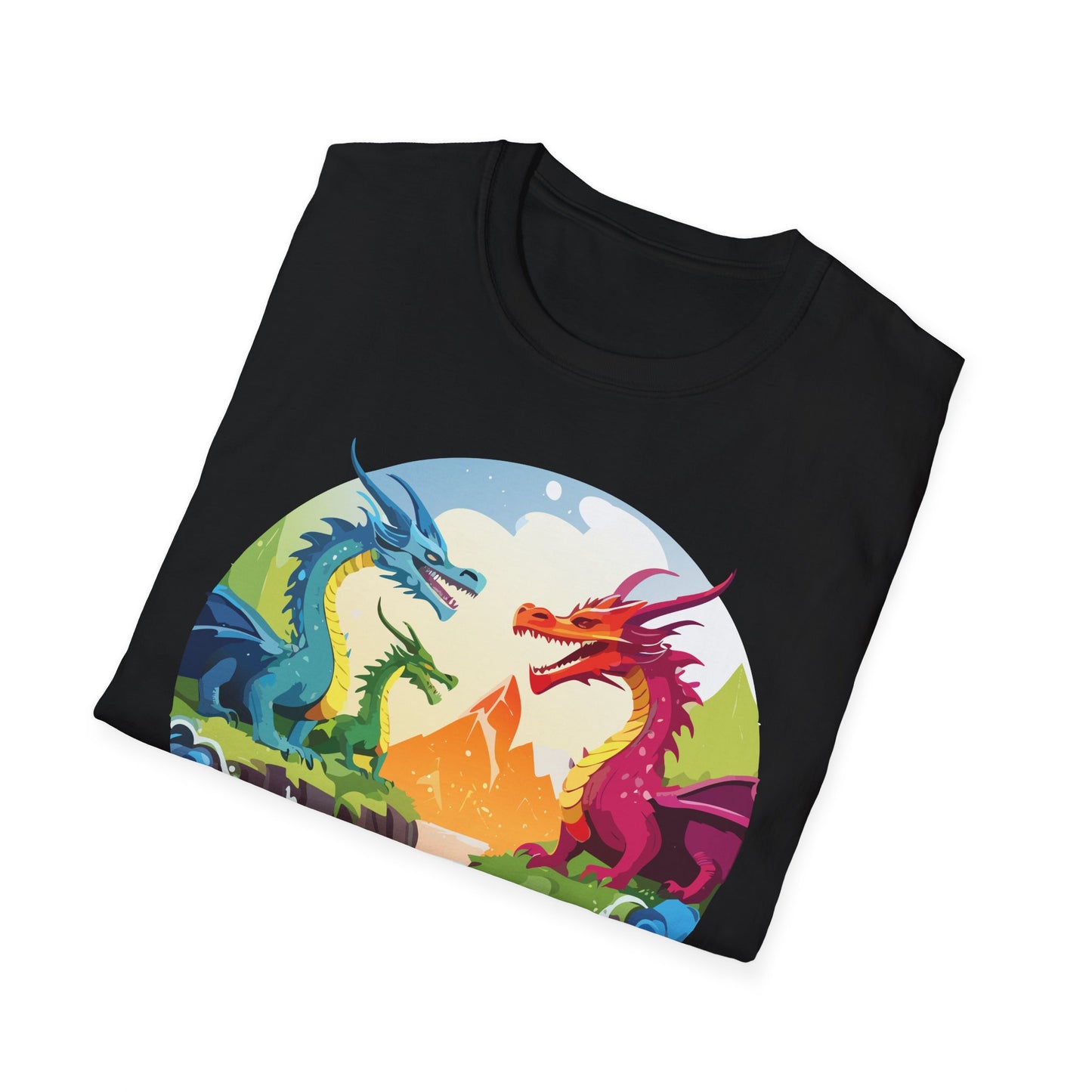 Dragon T Shirt, Dragon Shirt, Shirt with Animals, Animal Shirt