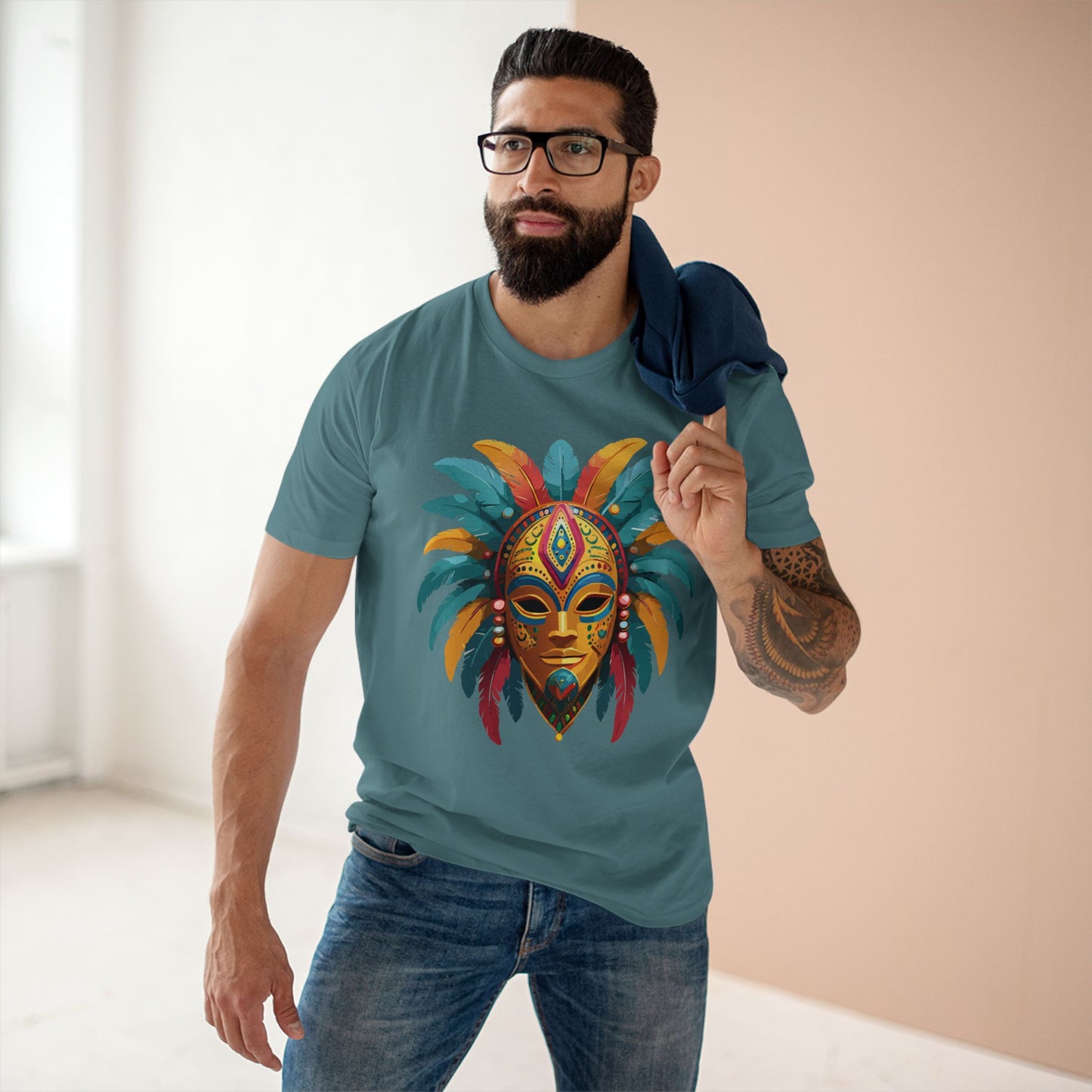 Mask Shirt, Shirt with Face - SudokuS