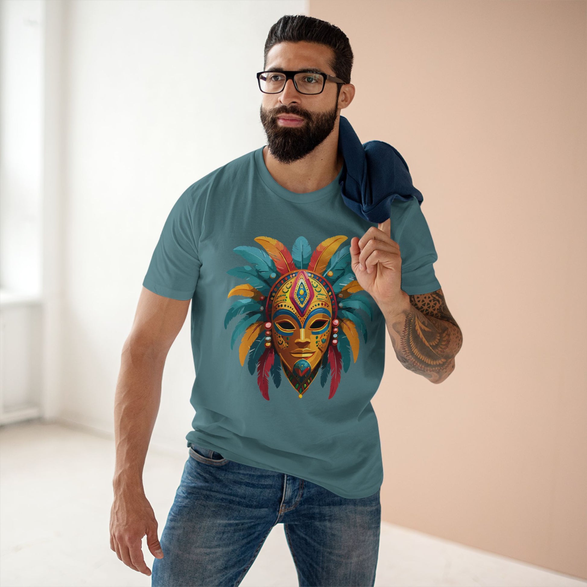 Mask Shirt, Shirt with Face - SudokuS