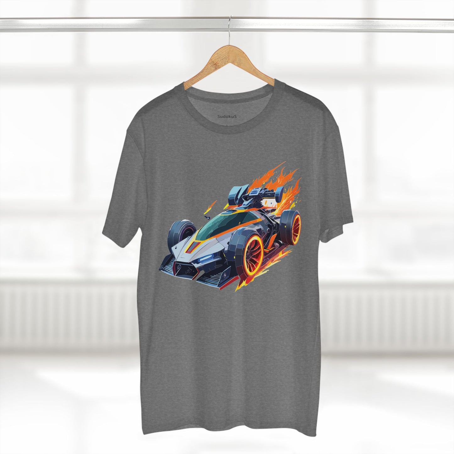 Car Shirt Hot Wheels Unisex Premium Cotton Tee With Unique Art Design Crew Neck Edition