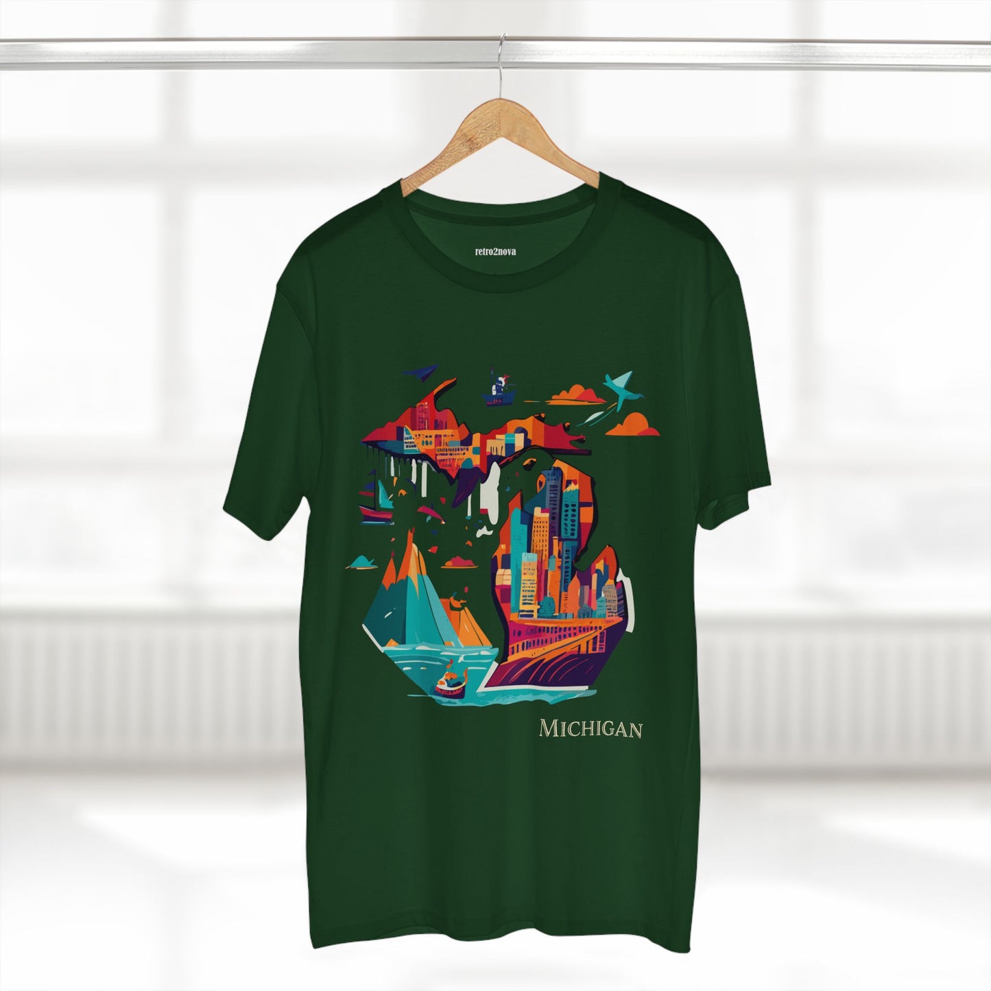 US State Shirts, Michigan Shirt