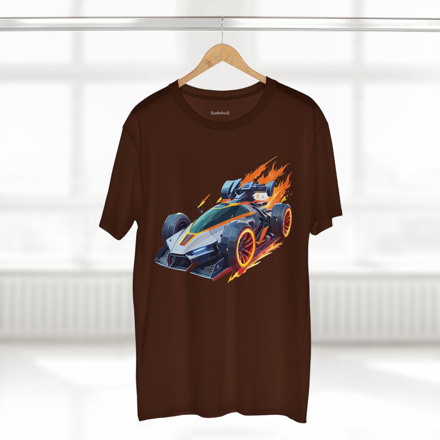 Car Shirt Hot Wheels Unisex Premium Cotton Tee With Unique Art Design Crew Neck Edition