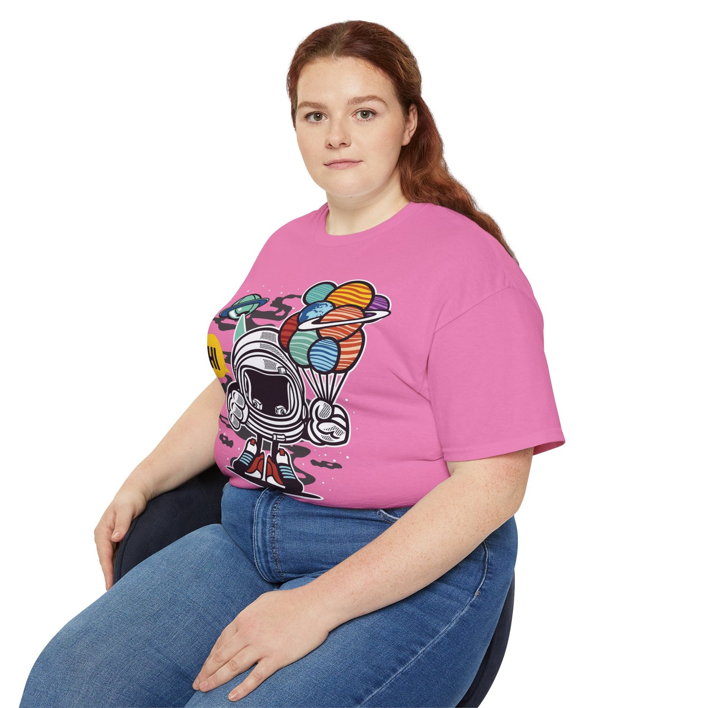 Astronaut Tee Shirt, Astronaut Graphic T‑Shirt, Cartoon Graphic T-Shirt, Art Design Shirt, Cosmos Tee Shirts 7