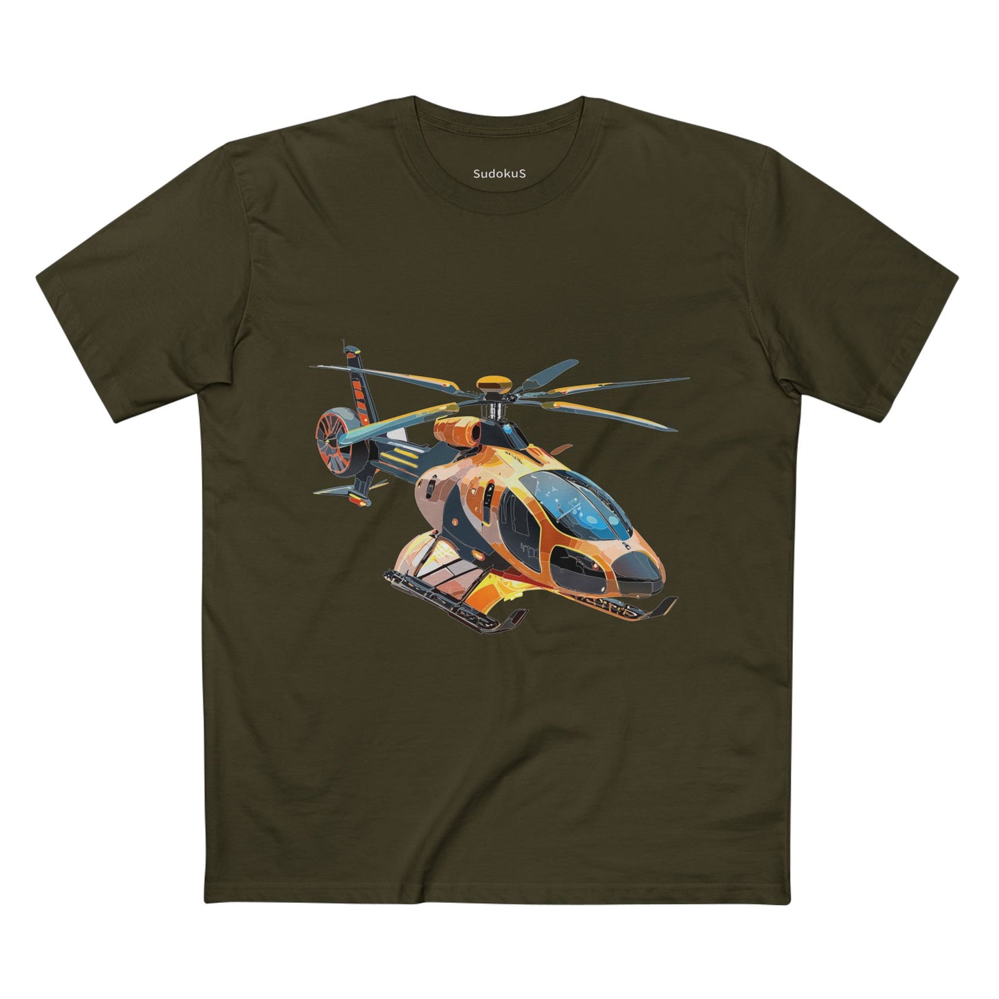 Helicopter Shirt, Chopper Shirt - SudokuS