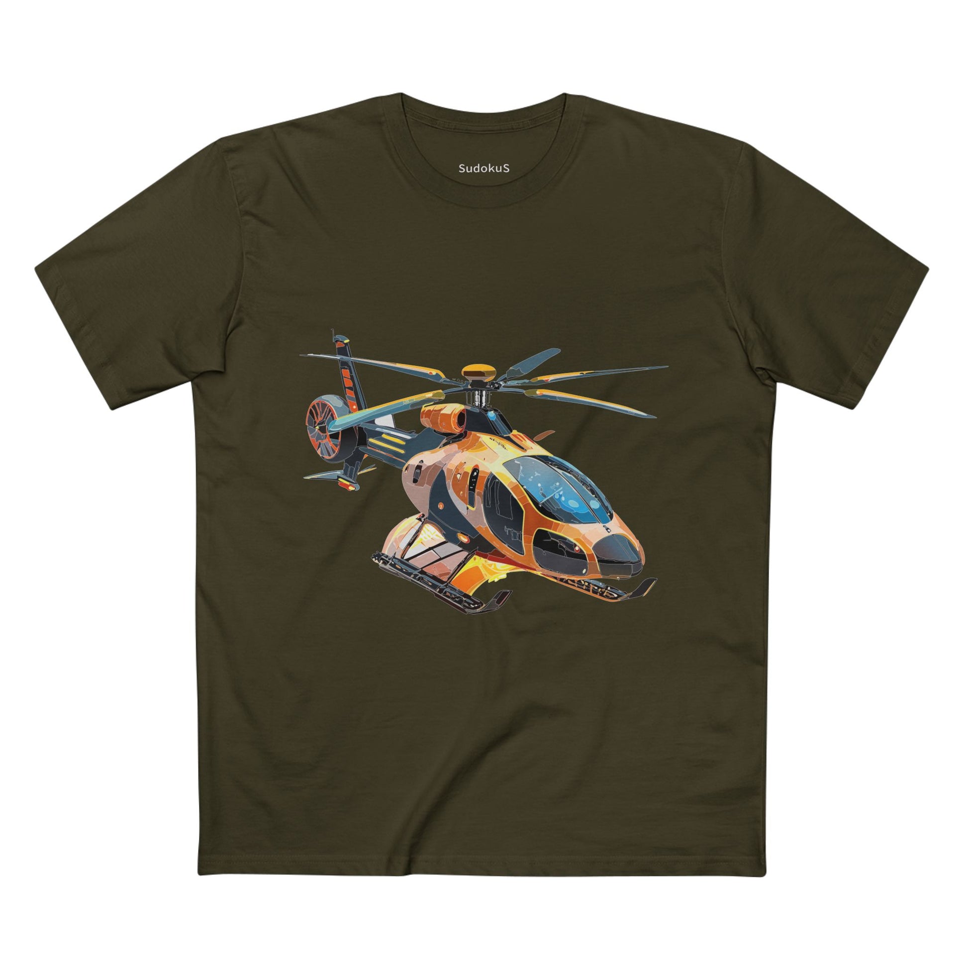 Helicopter Shirt, Chopper Shirt - SudokuS