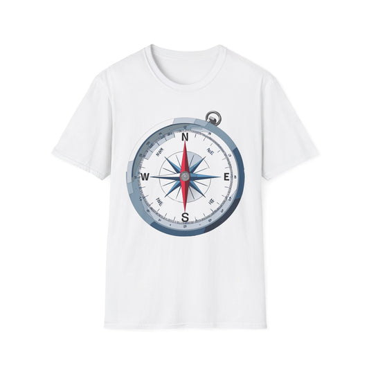 Compass T Shirt, Compass Shirt, Shirt with Compass, Navigator Shirt
