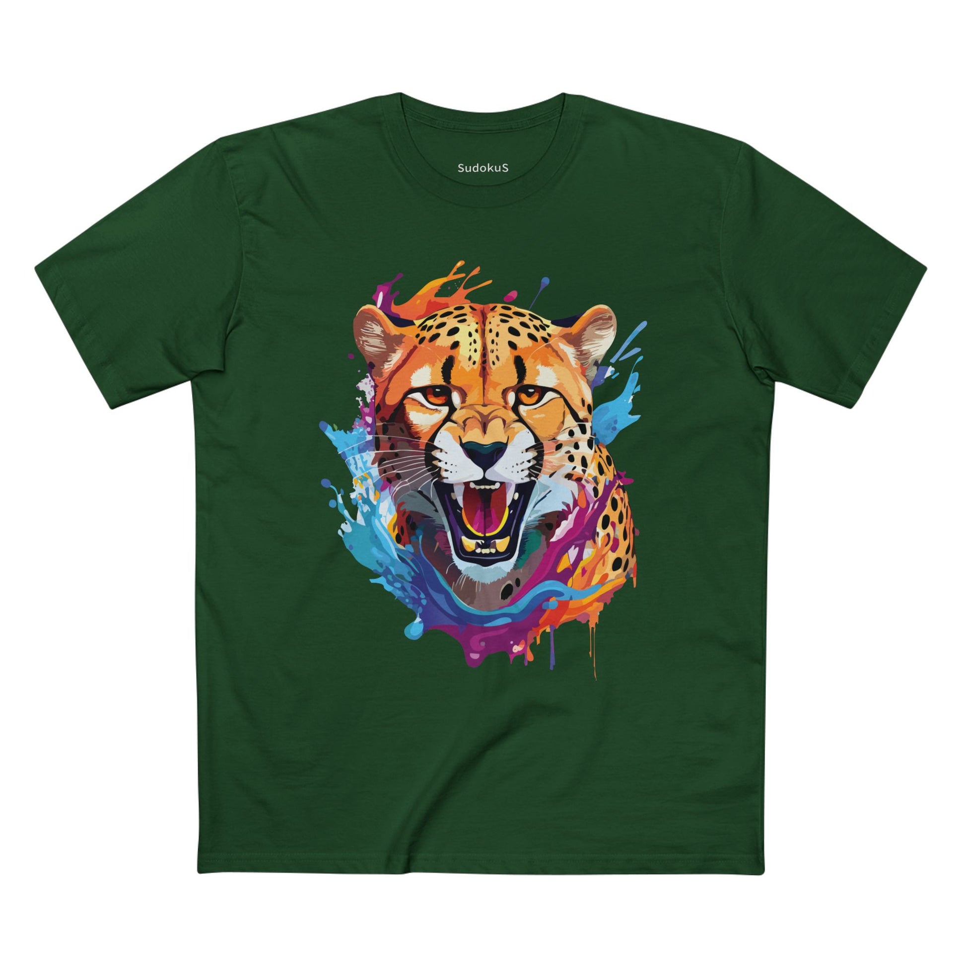 Animal Shirt, Cheetah Shirt - SudokuS