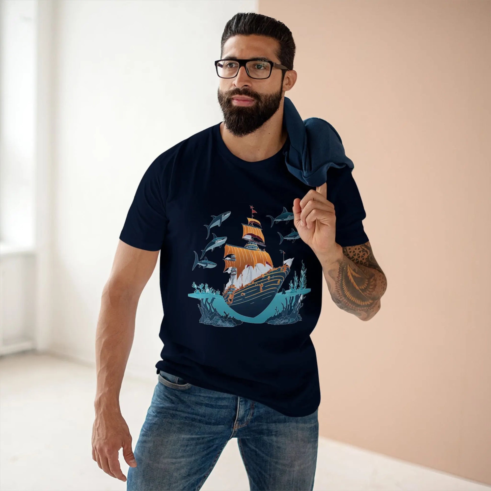 Ocean Coast Shirts, Ocean Shirt - SudokuS