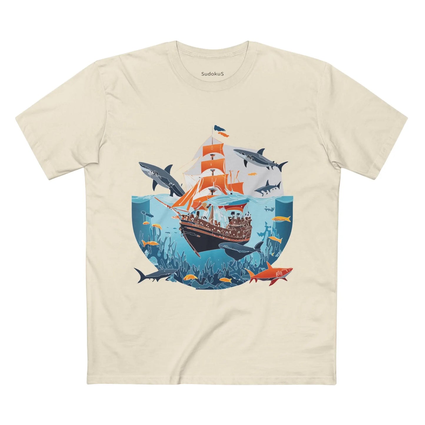 Ocean Coast Shirts, Ocean Shirt - SudokuS