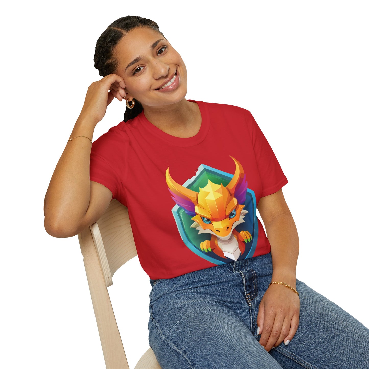 Dragon T Shirt, Dragon Shirt, Shirt with Animals, Animal Shirt