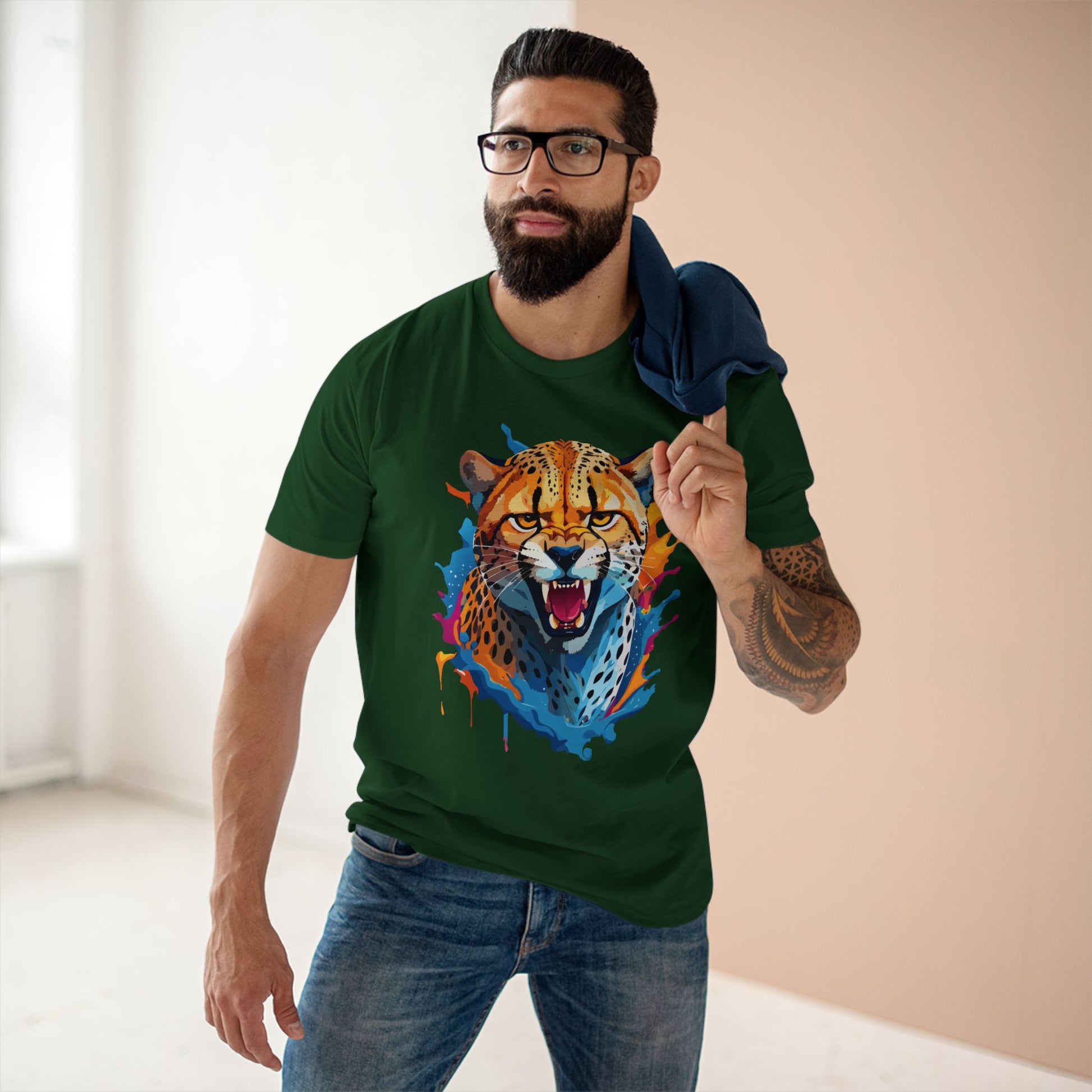 Animal Shirt, Cheetah Shirt - SudokuS