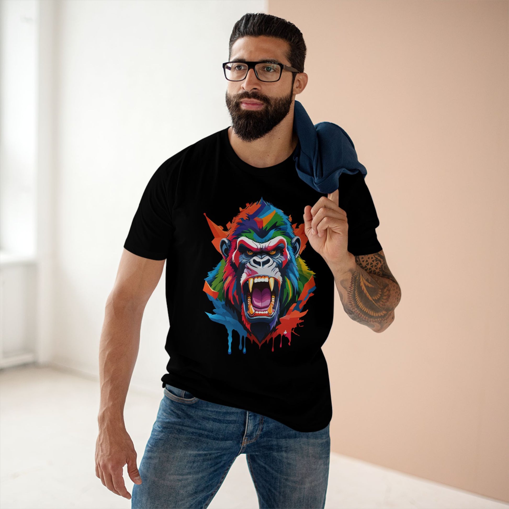Animal Shirt, Gorilla Shirt - SudokuS