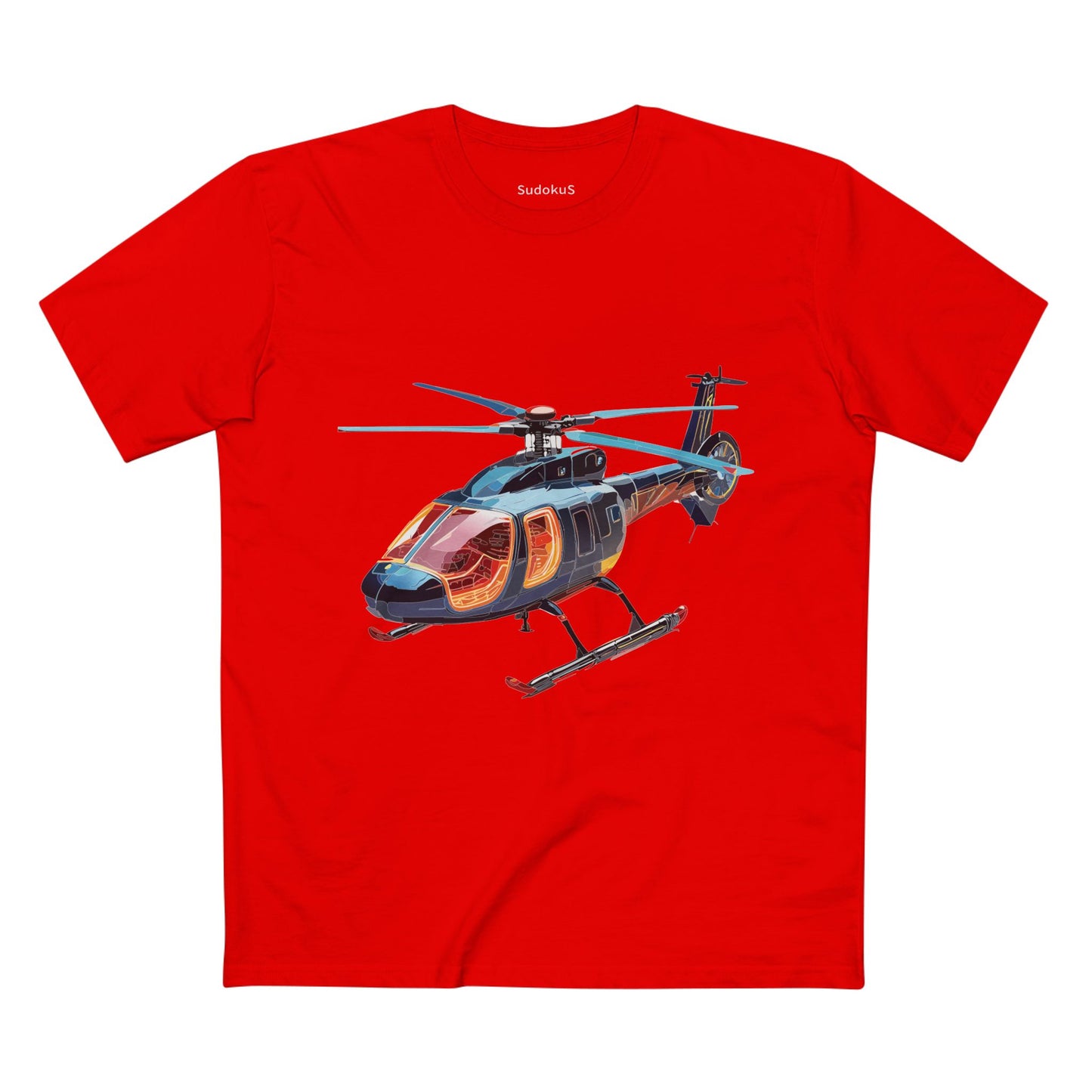 Helicopter Shirt, Chopper Shirt - SudokuS