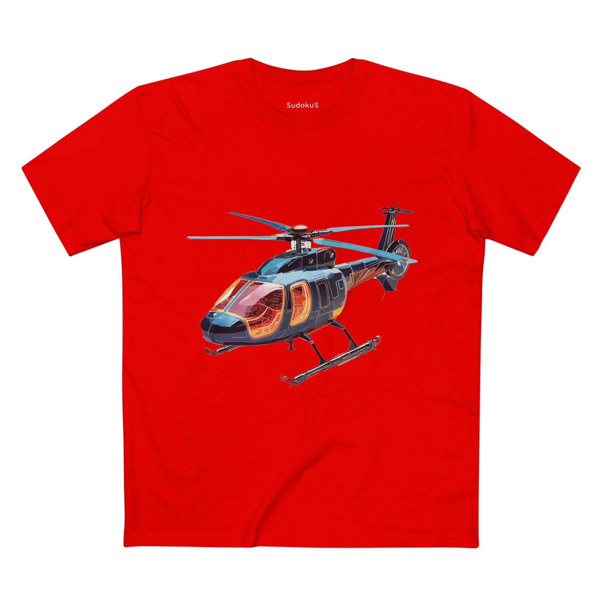 Helicopter Shirt, Chopper Shirt - SudokuS