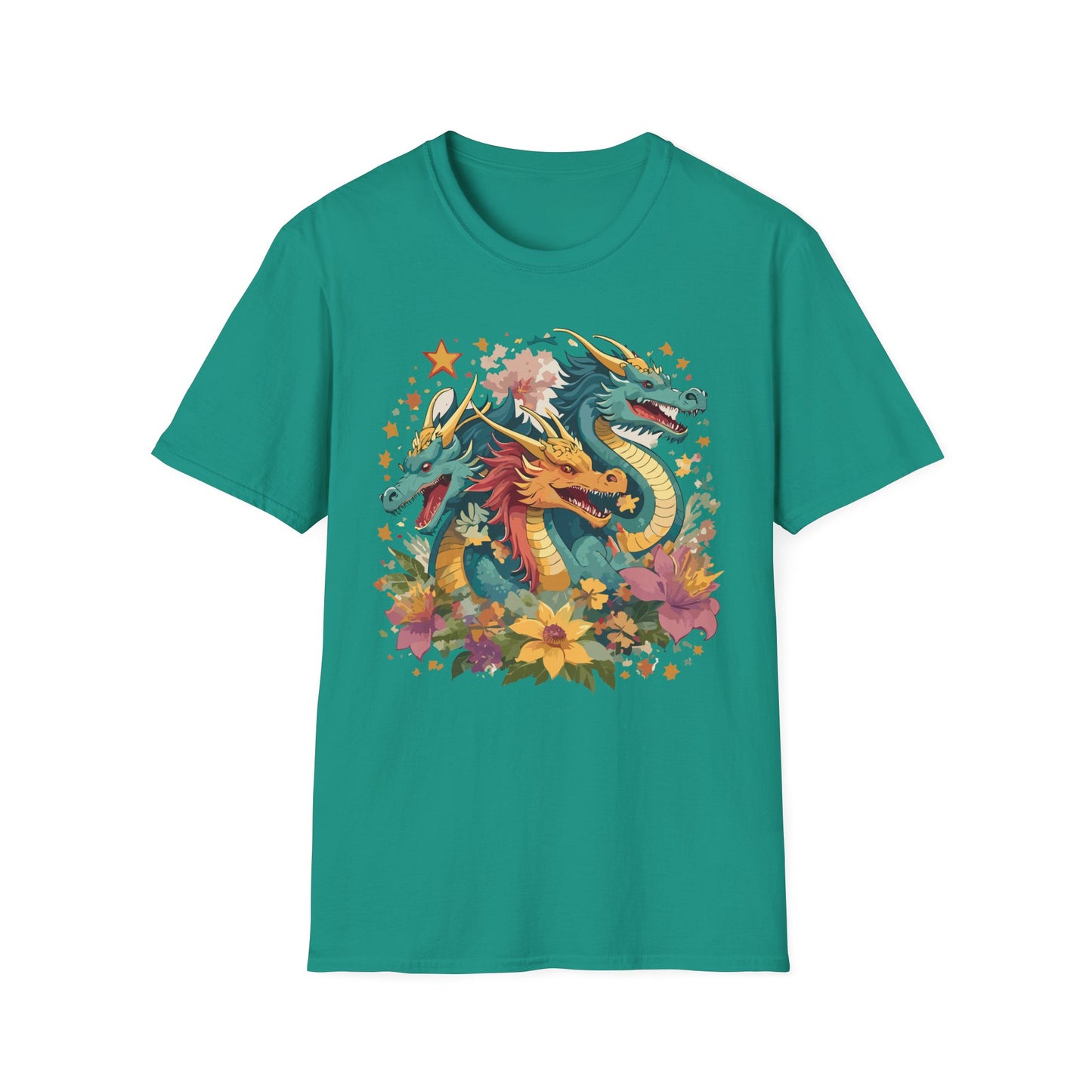 Dragon T Shirt, Dragon Shirt, Shirt with Animals, Animal Shirt