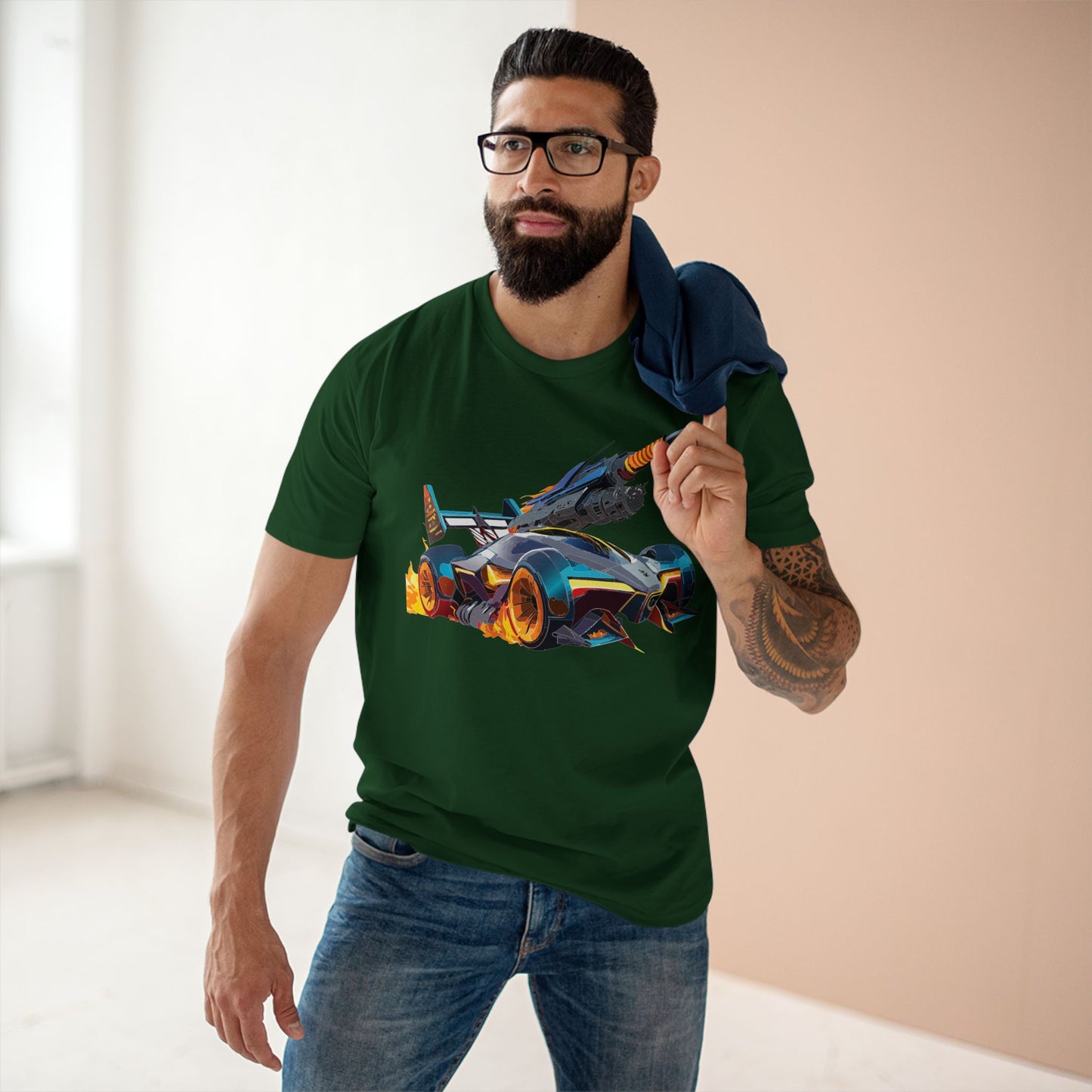 Car And Hot Wheels Shirt Unisex Premium Cotton Tee With Unique Car Art Design For Auto Enthusiasts