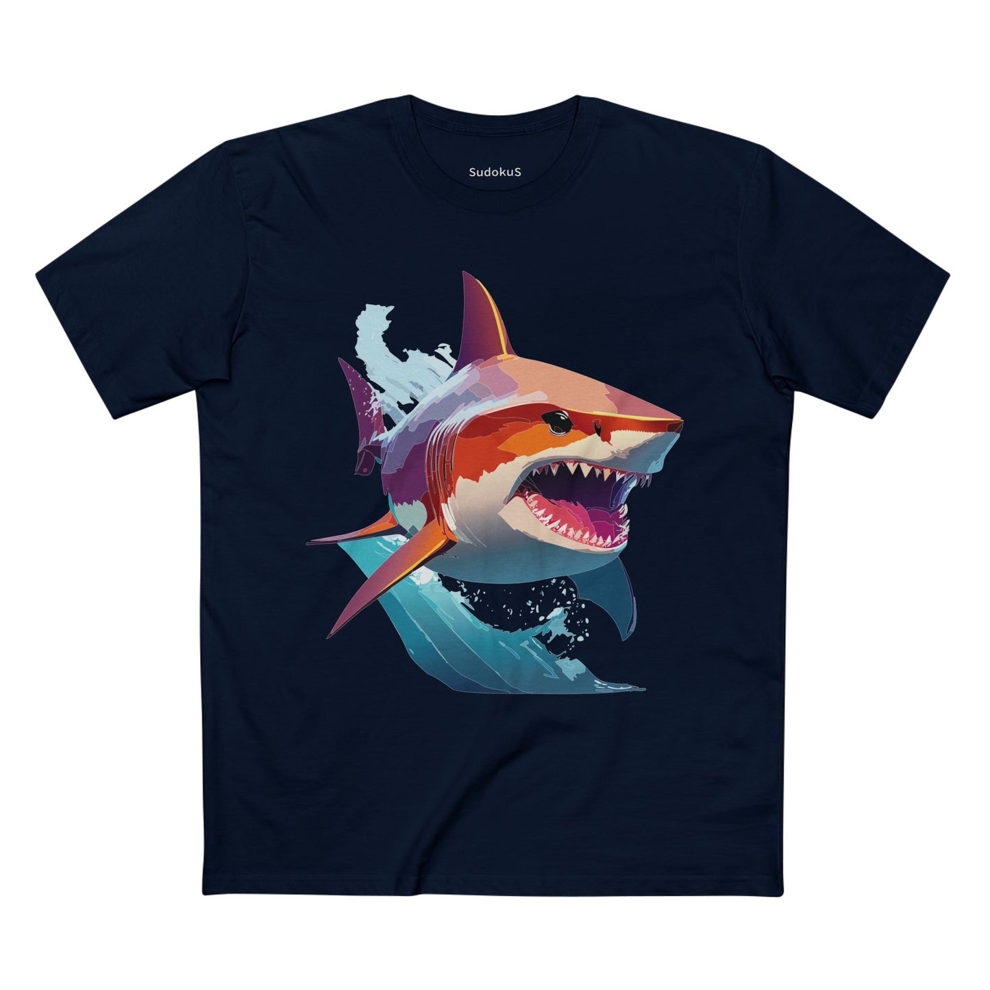 Animal Shirt, Shark Shirt - SudokuS