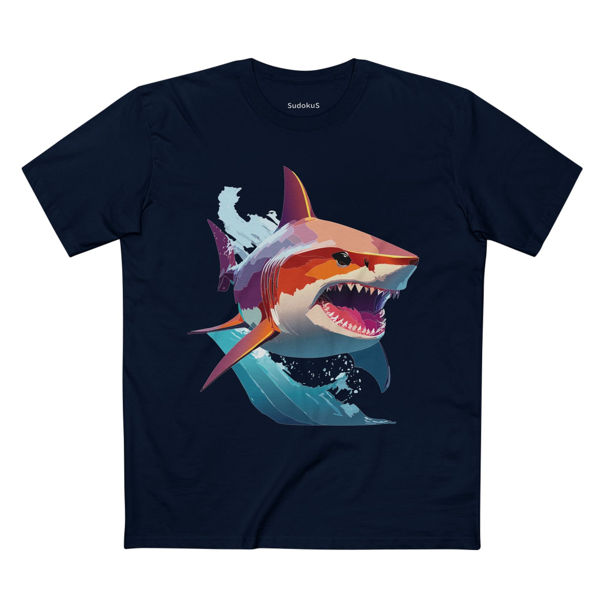 Animal Shirt, Shark Shirt - SudokuS