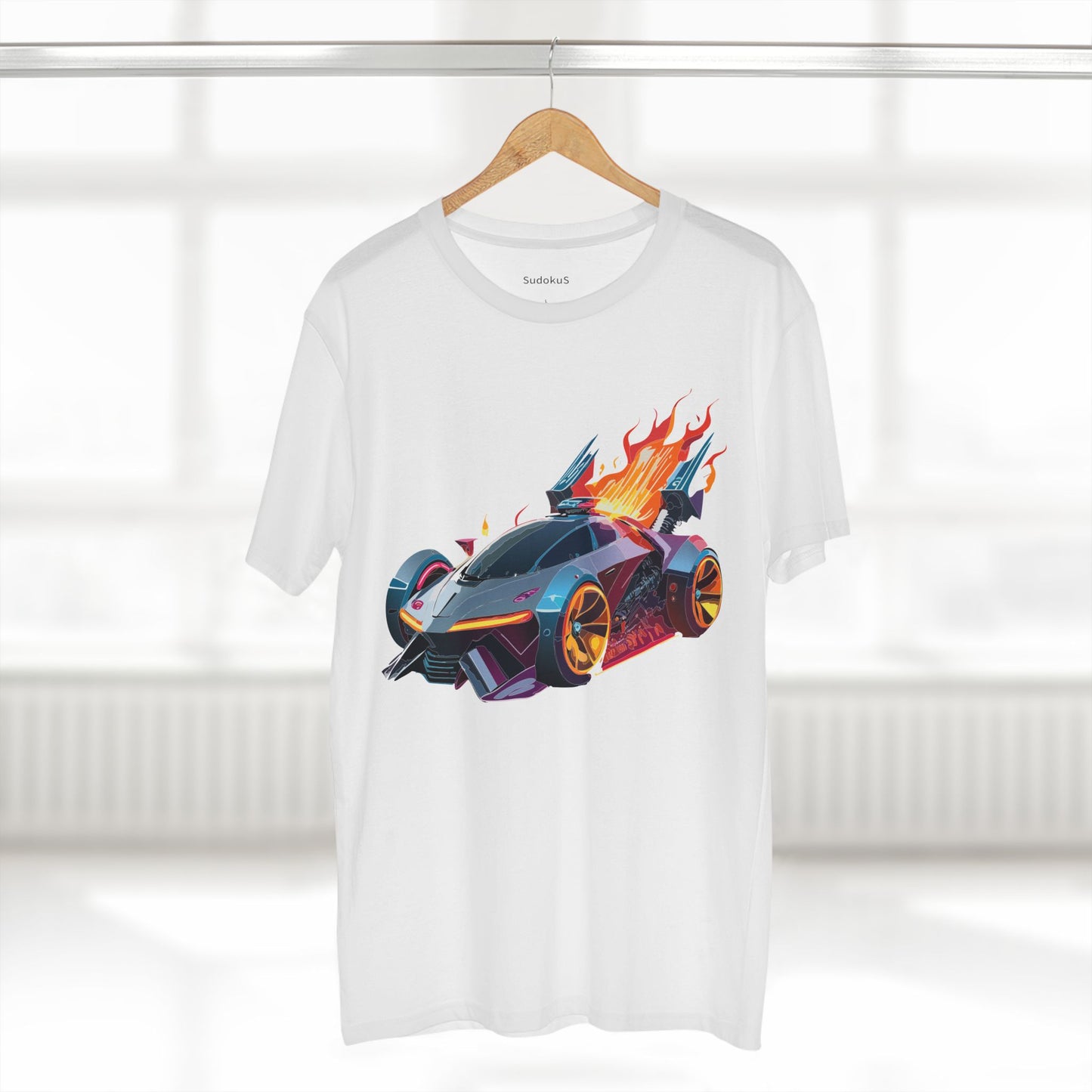 Car Shirt Hot Wheels Unisex Premium Cotton Tee With Unique Art Design Regular Fit Crew Neck