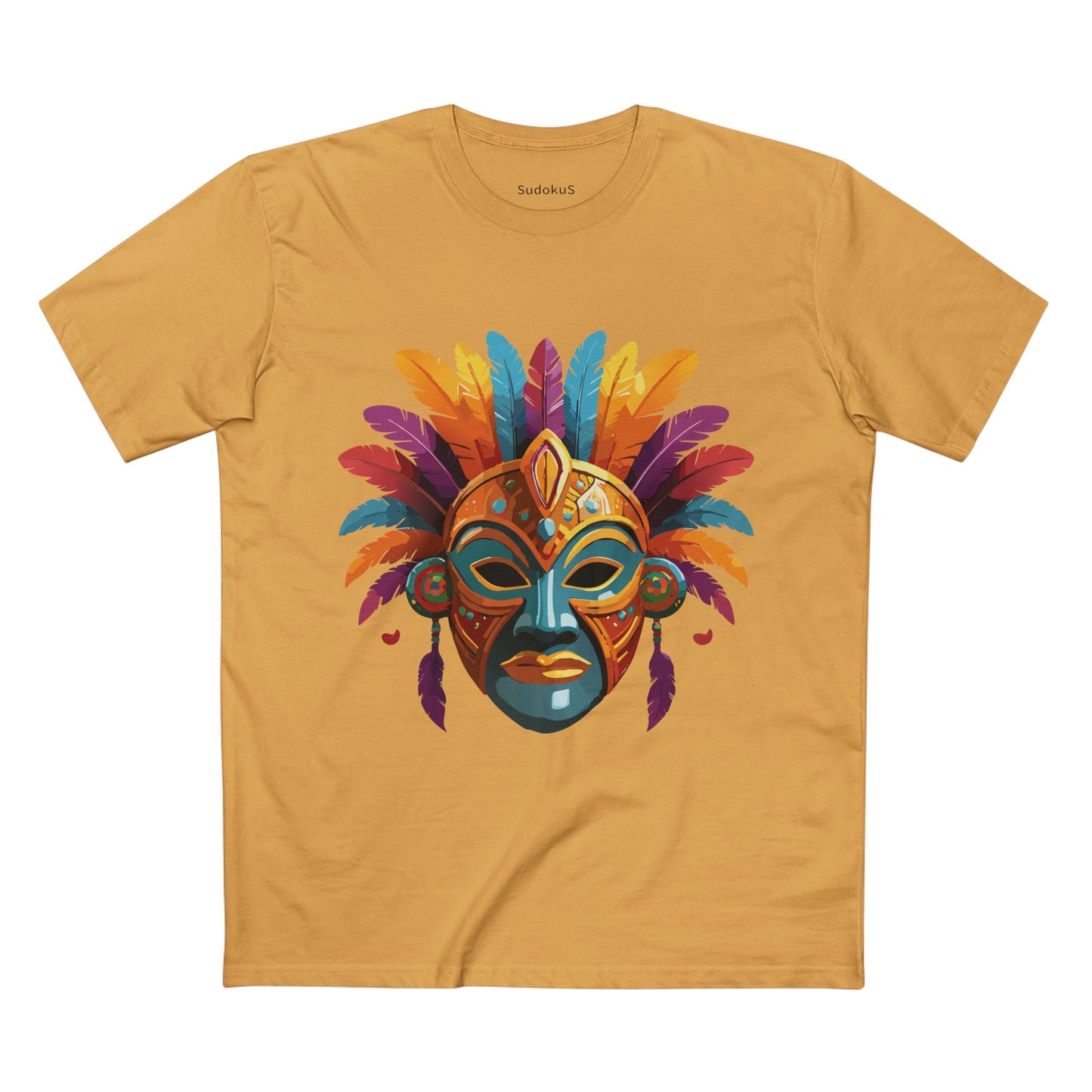 Mask Shirt, Shirt with Face - SudokuS