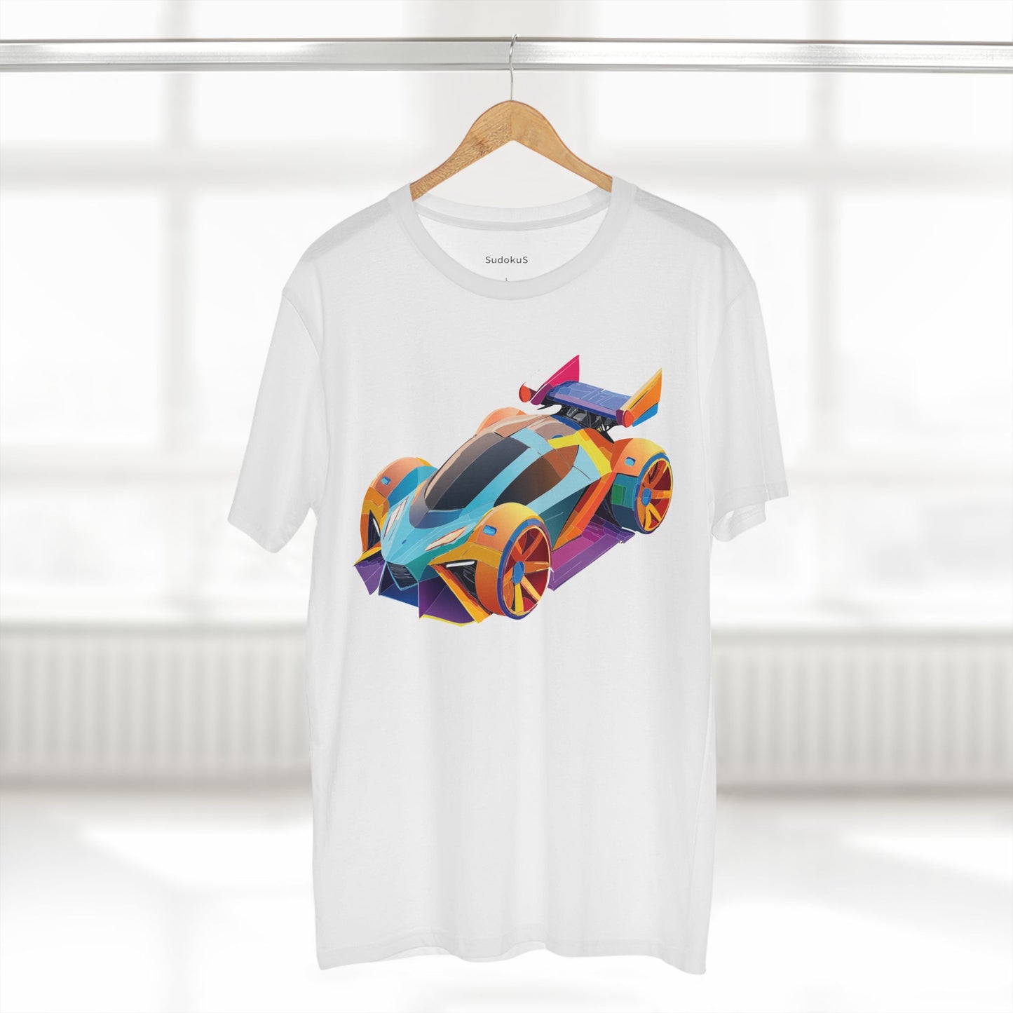 Hot Wheels Car Shirt Unisex Premium Cotton Tee With Unique Car Art Design Preshrunk