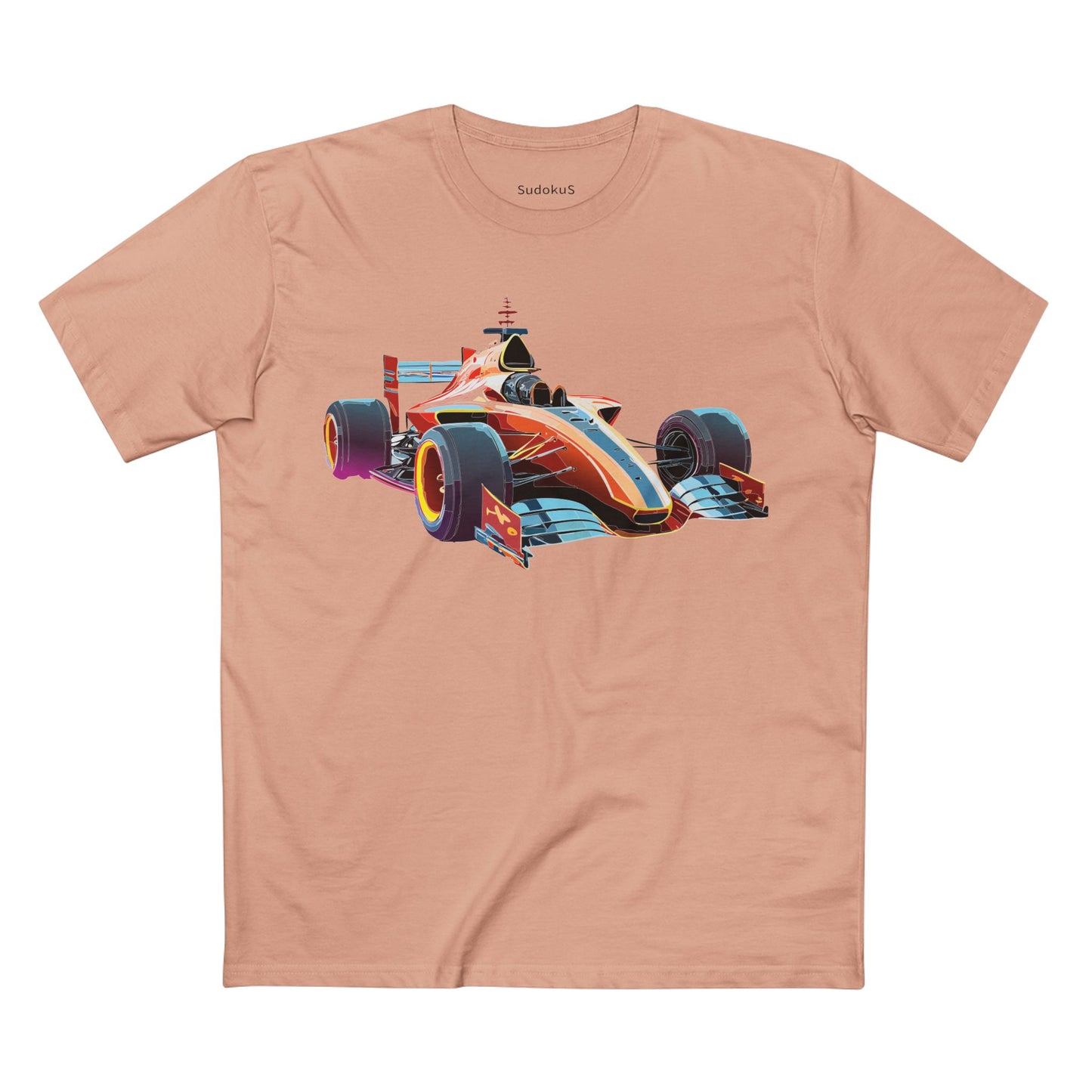 Unisex Car and Hot Wheels Shirt Premium Cotton Tee with Unique Art Design Graphic Illustration