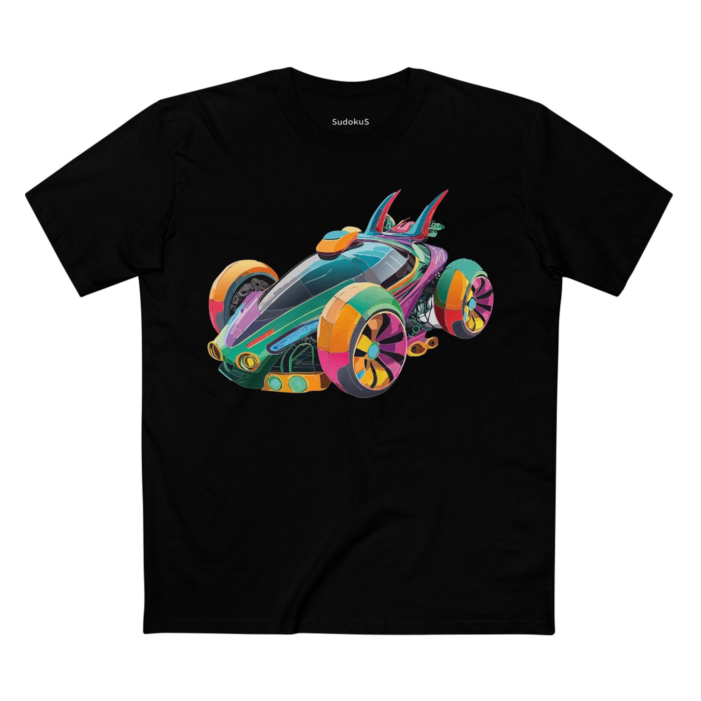 Car Shirt Hot Wheels Unisex Premium Cotton With Unique Art Design Preshrunk Regular Fit Crew Neck